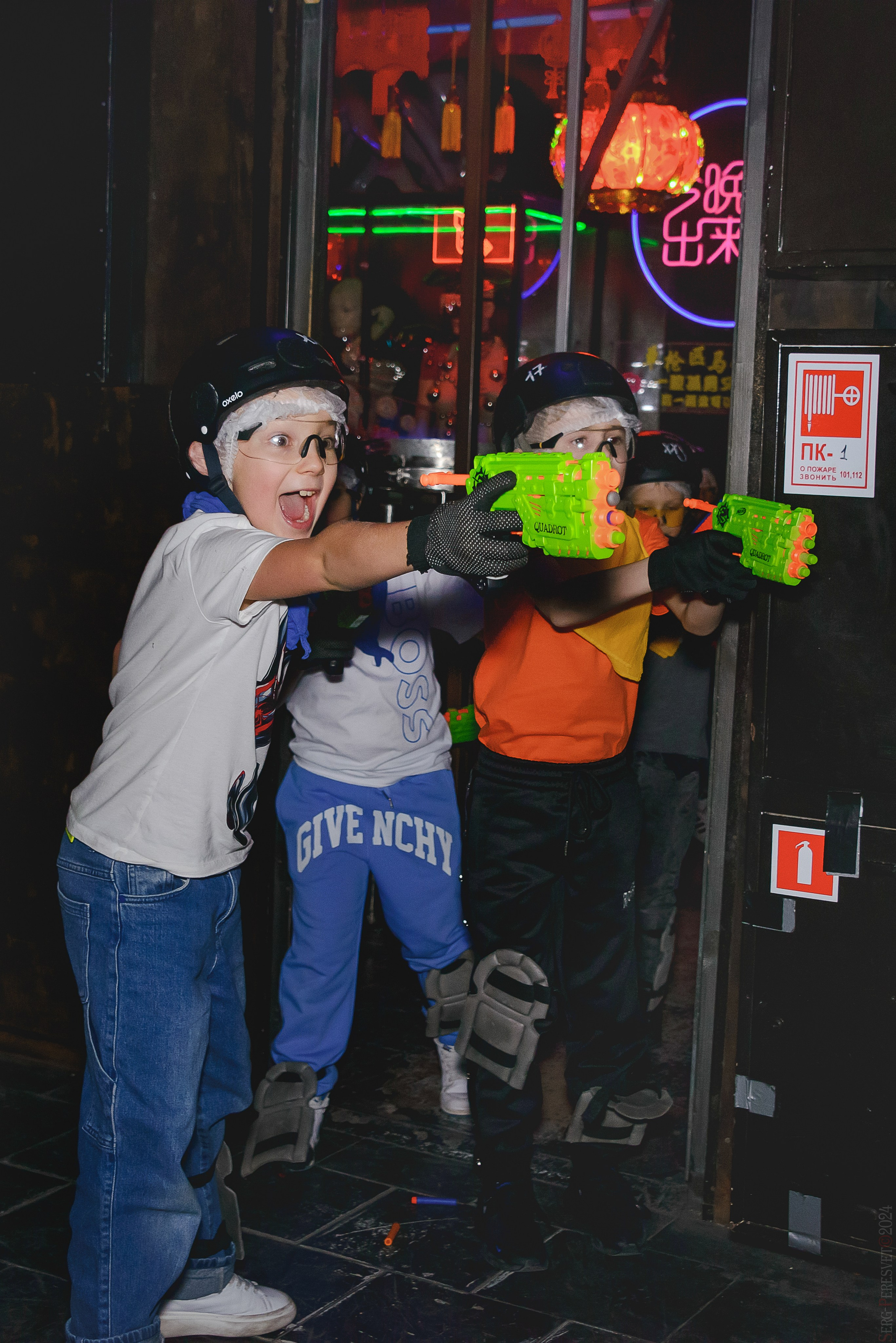 Нерф,  Детский день рождения, Лазертаг арена «Sтанция 2025», Москва. Ваш фотограф на праздник в Москве, Раменском, Жуковском, Люберцах