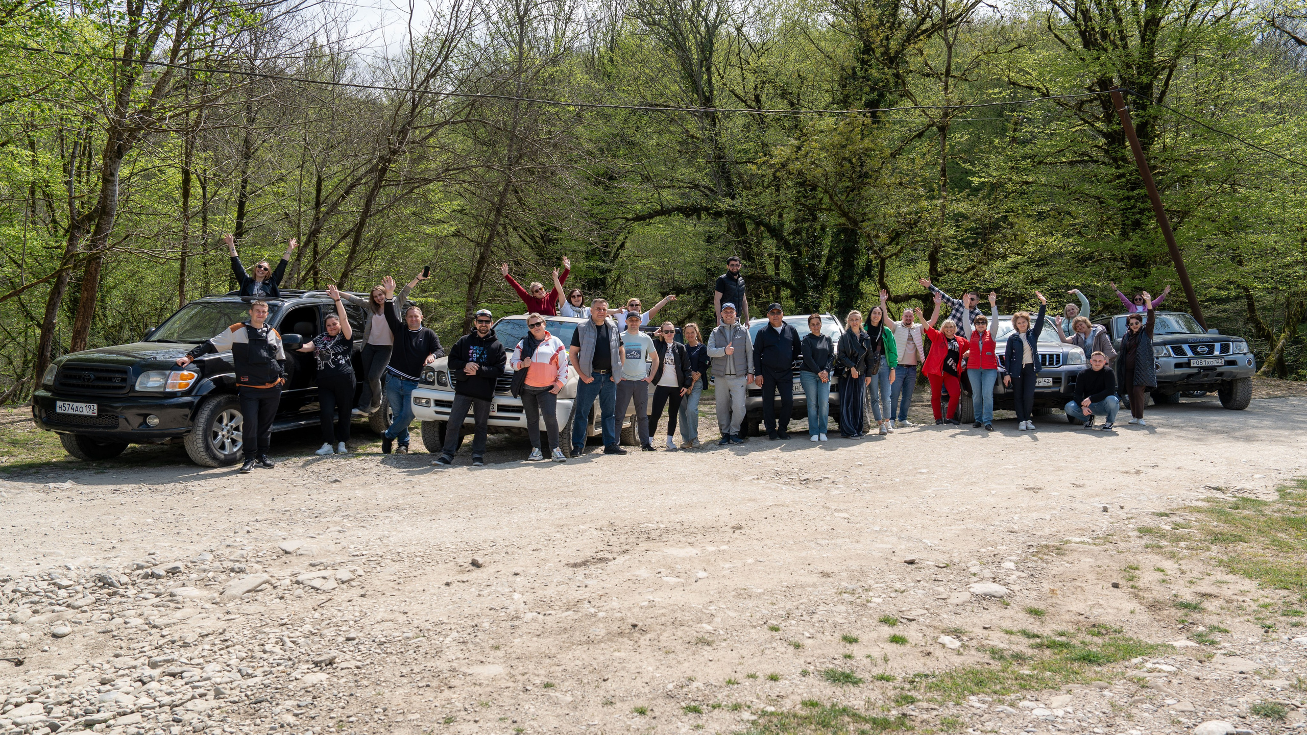 MICE мероприятие — джиппинг на каньон Псахо. Репортажный фотограф в Красной Поляне и Сочи Павлюченко Екатерина