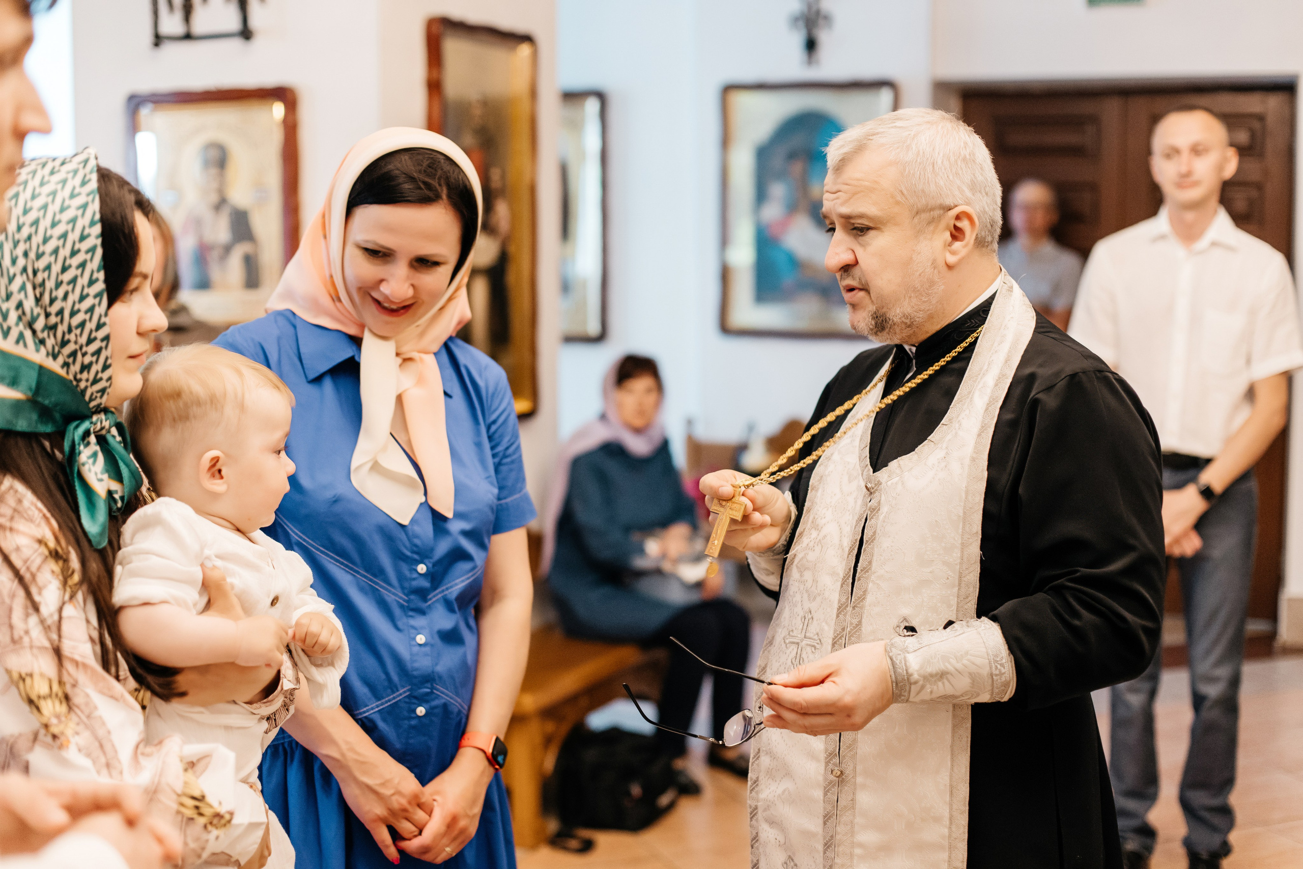 Крещение Андрея. Церковь Преображения Господня. Фотограф ВИКА МЕДУЗА