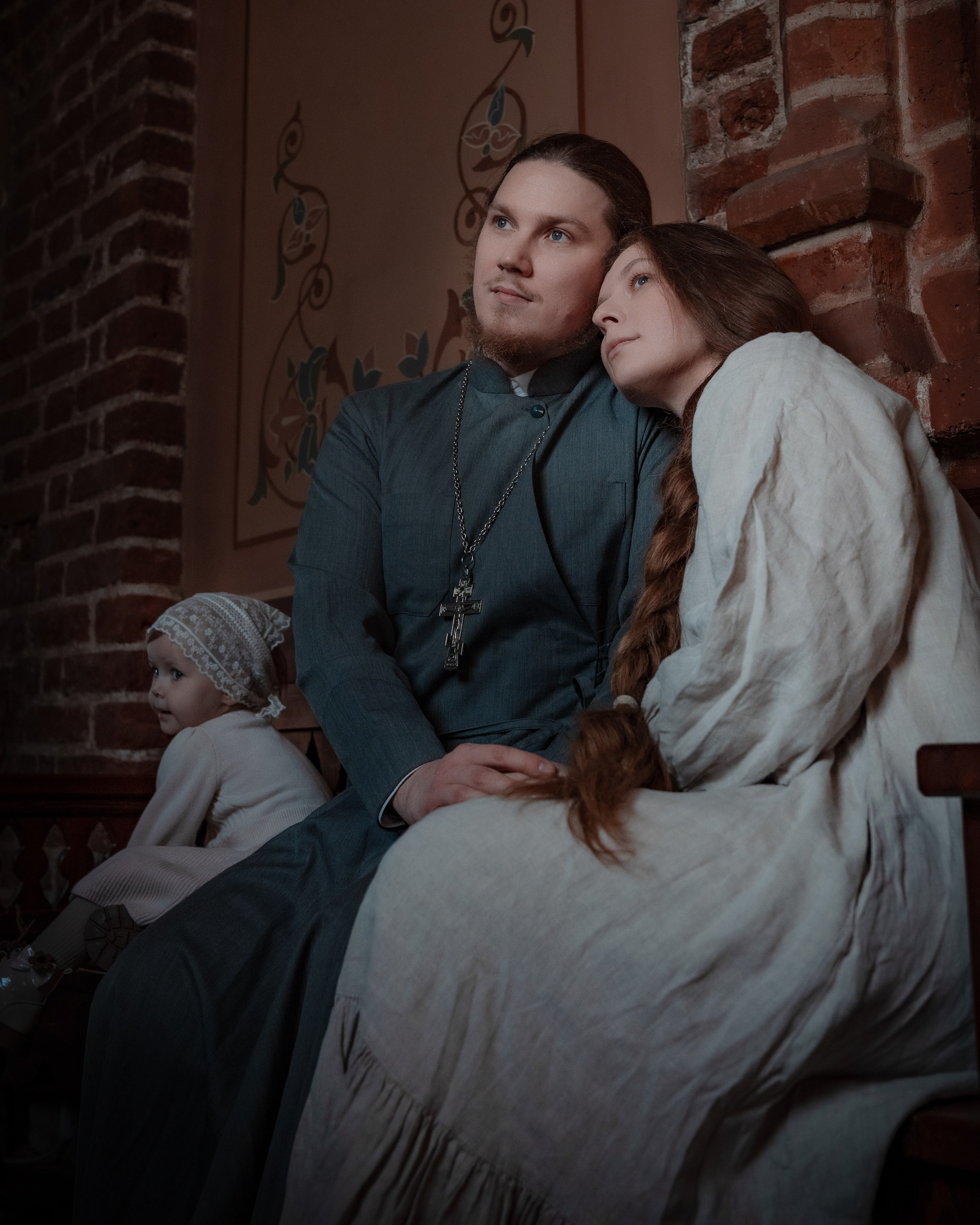 Отец Димитрий с матушкой. Shamirov Arkadiy