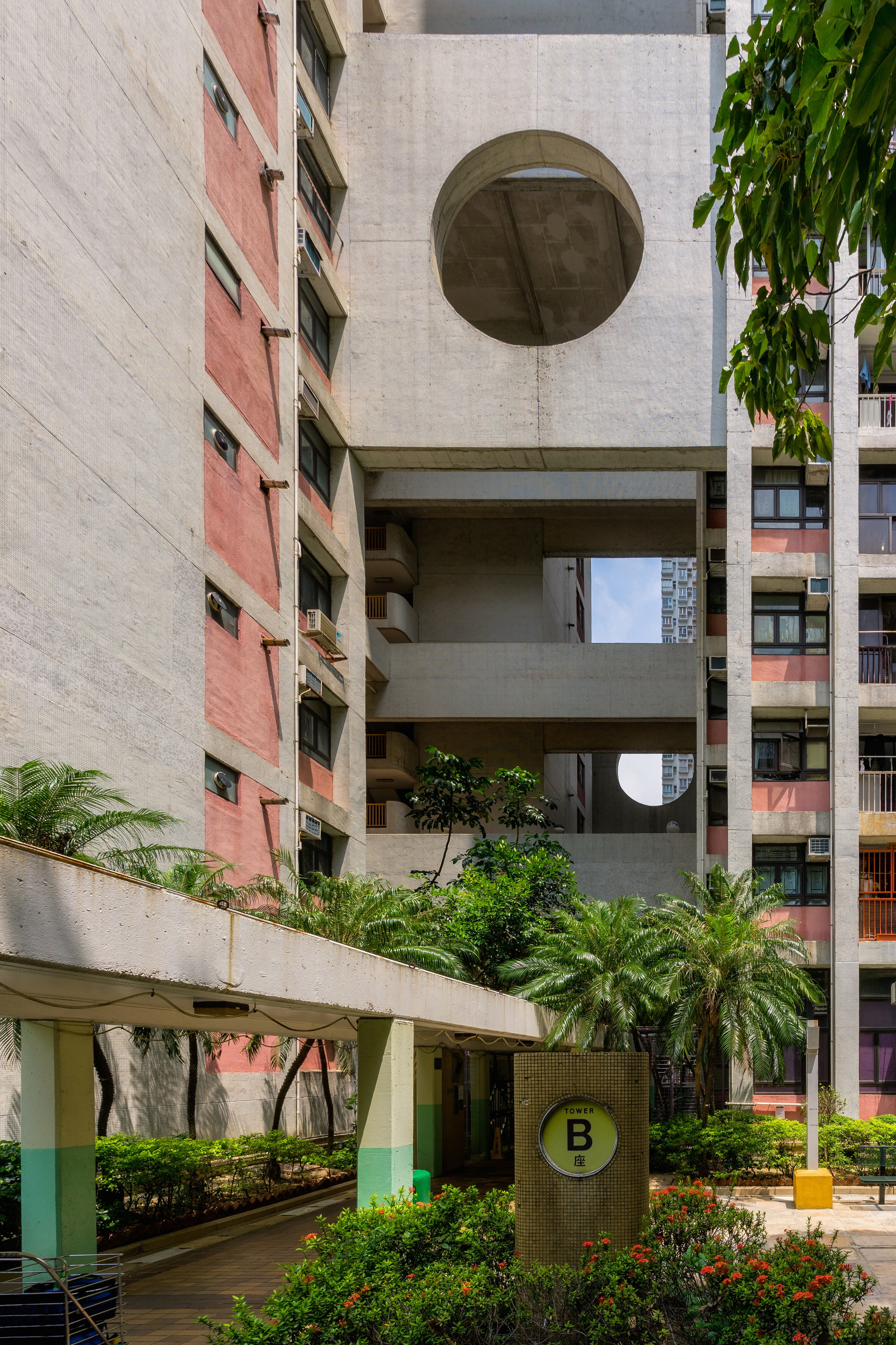 Clague Garden Estate | Hong Kong. Архитектурный фотограф Кирилл Цыбенко. Работаю в Москве и по всей России