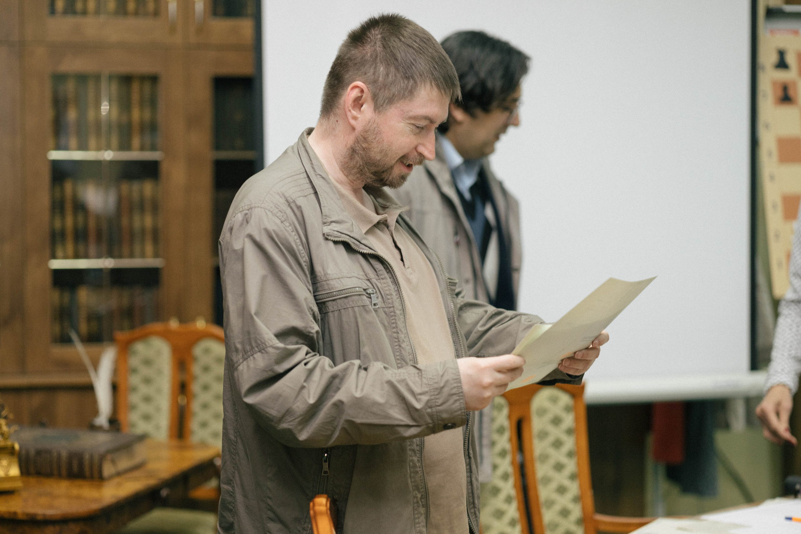 Награждение шахматной федерации