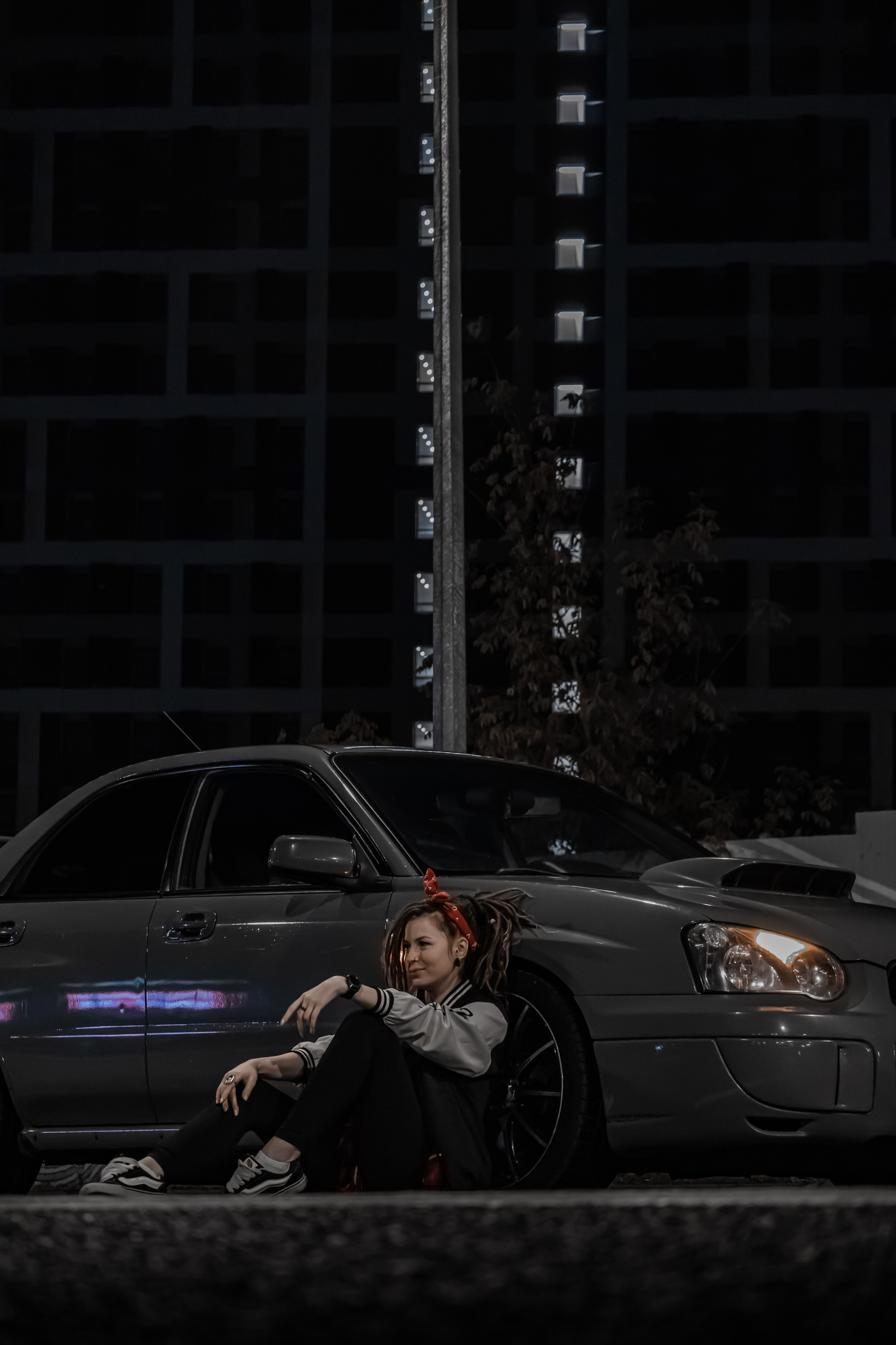 Тандем Драйва: фотосессия вас и вашего автомобиля. Валерия и Subaru. Ирина Санрайз — Автомобильный фотограф в Москве