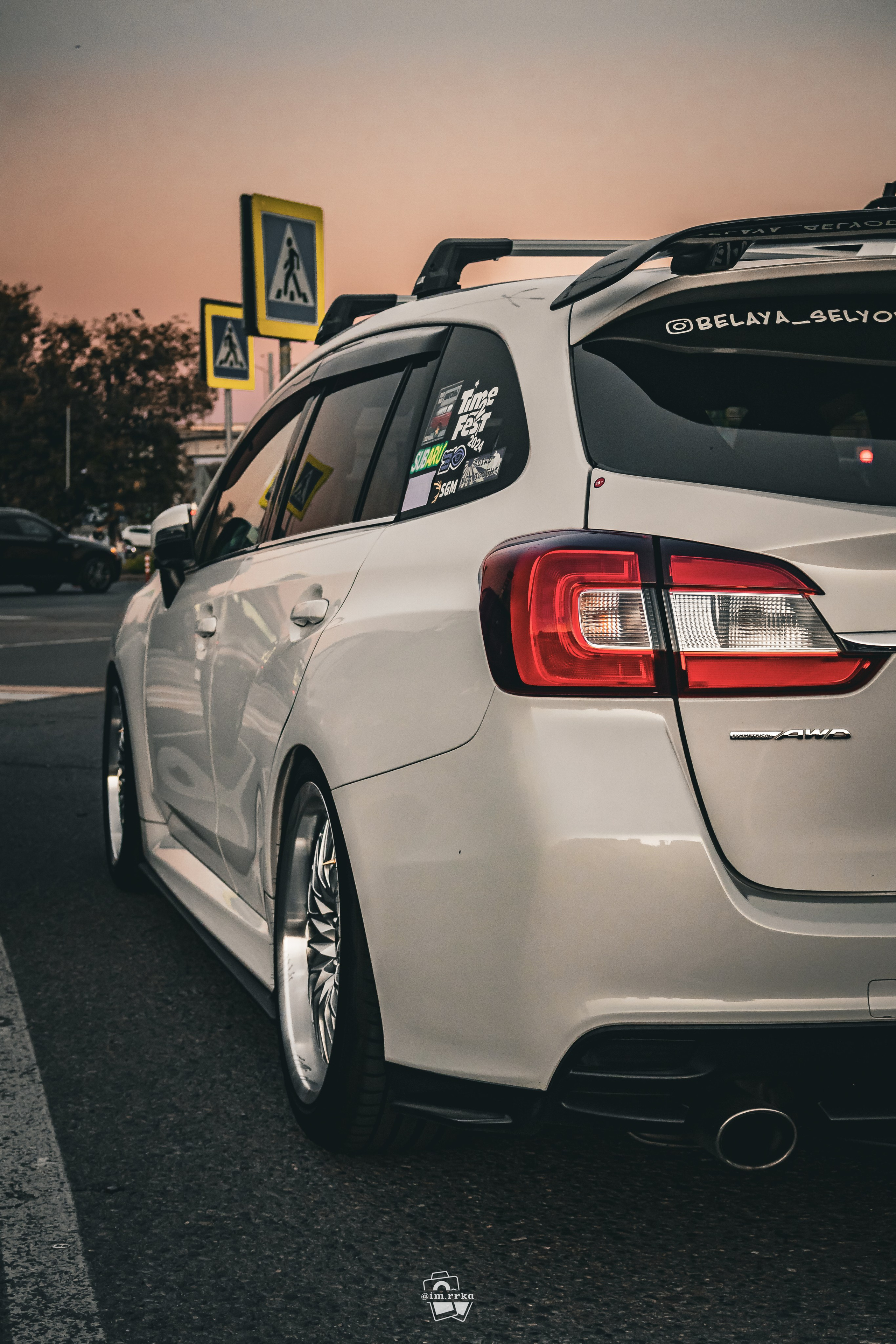 Короткая фотосессия. Subaru Levorg. Ирина Санрайз — Автомобильный фотограф в Москве