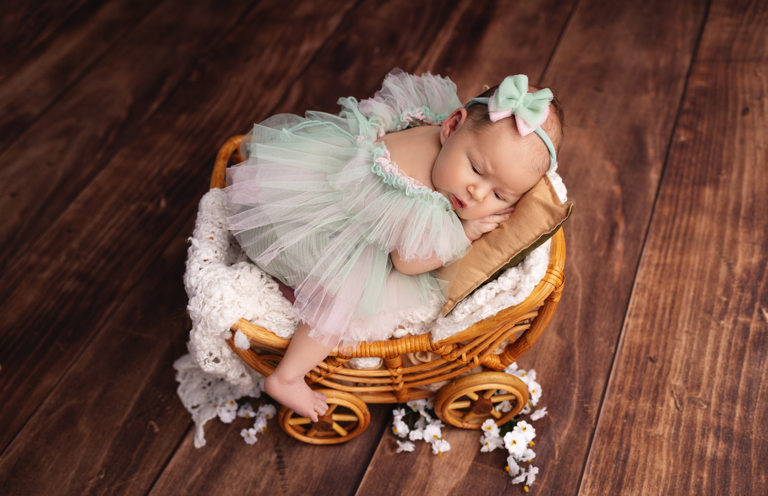 Классическая фотосессия малыша. Фотограф новорожденных малышей в Омске и Омской области Эльвира Камаева