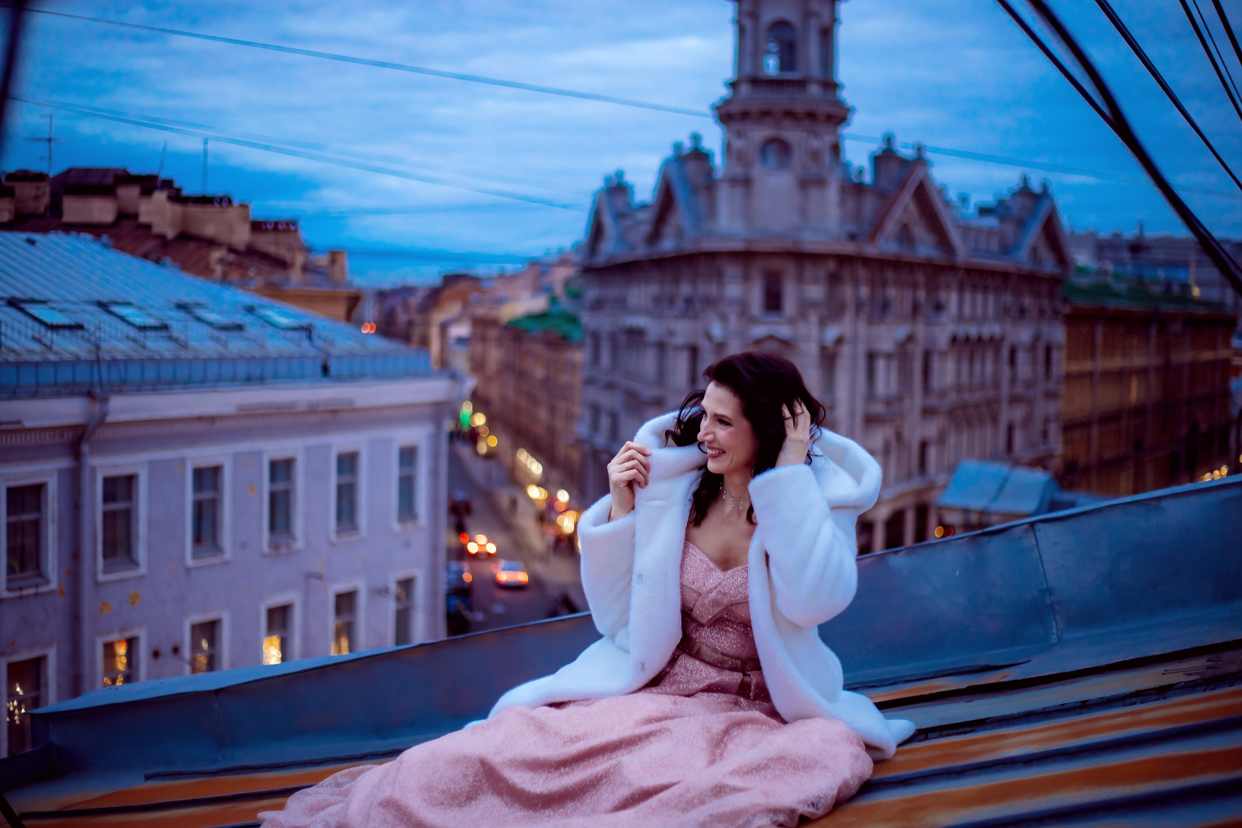 СЪЕМКА НА КРЫШЕ. Фотограф в Санкт-Петербурге Анастасия Полякова