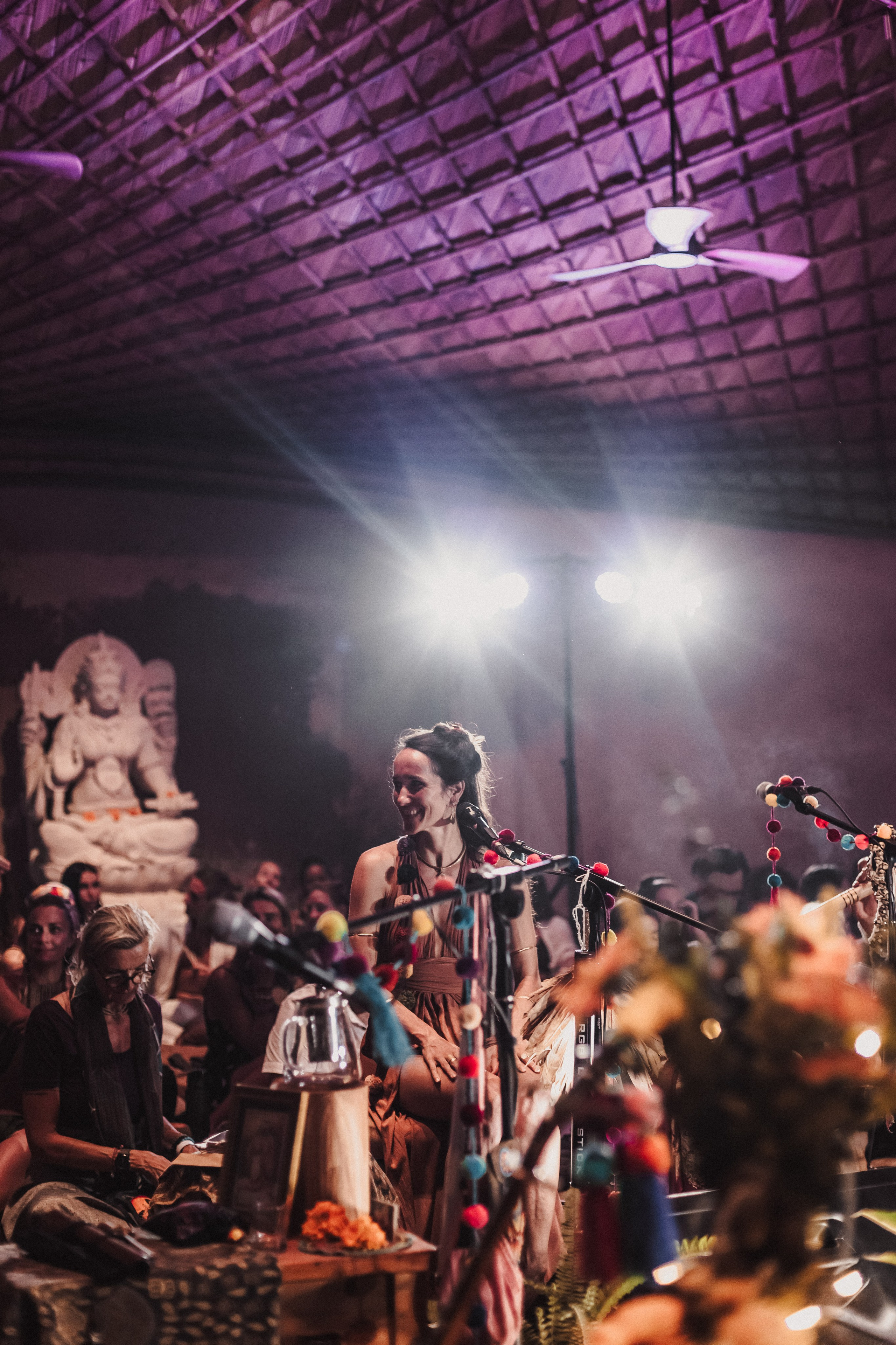 Hanuman Project kirtan at Alchemy march. Mariam Bagdasaryan