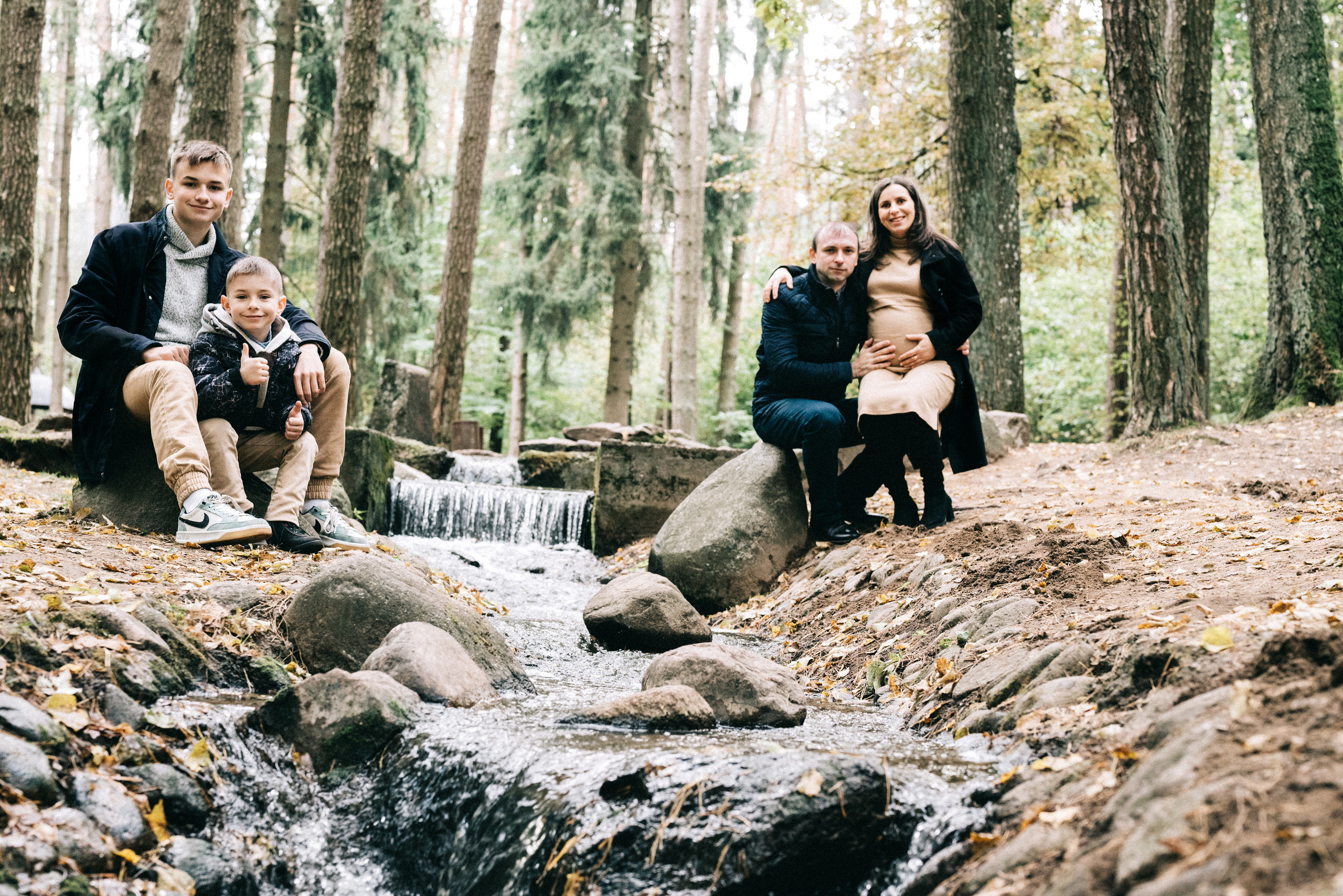 Семья в ожидании маленького чуда. Семейный фотограф в Минске Дарья Дреко
