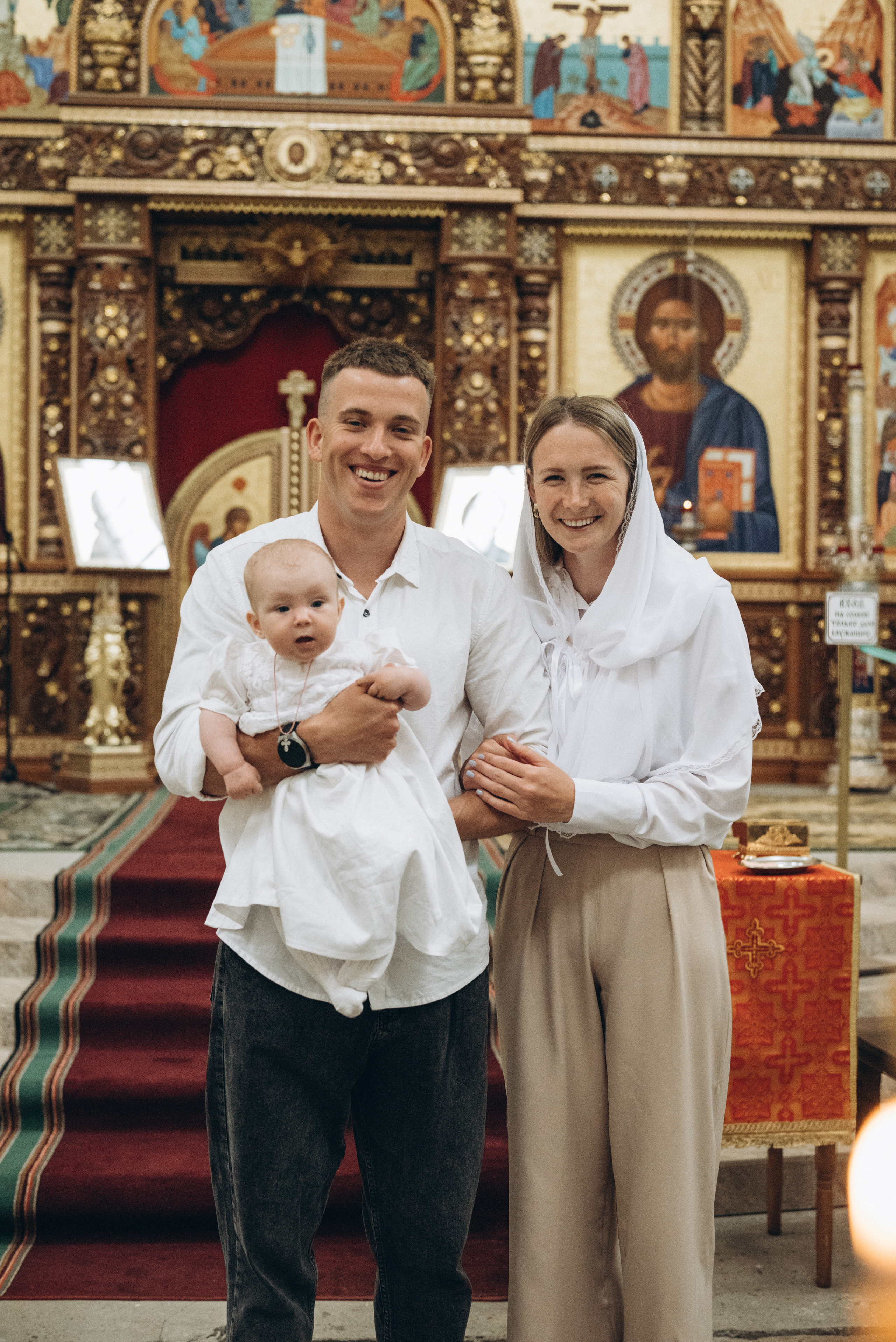 Крещение маленькой Евы. Семейный фотограф в Минске Дарья Дреко