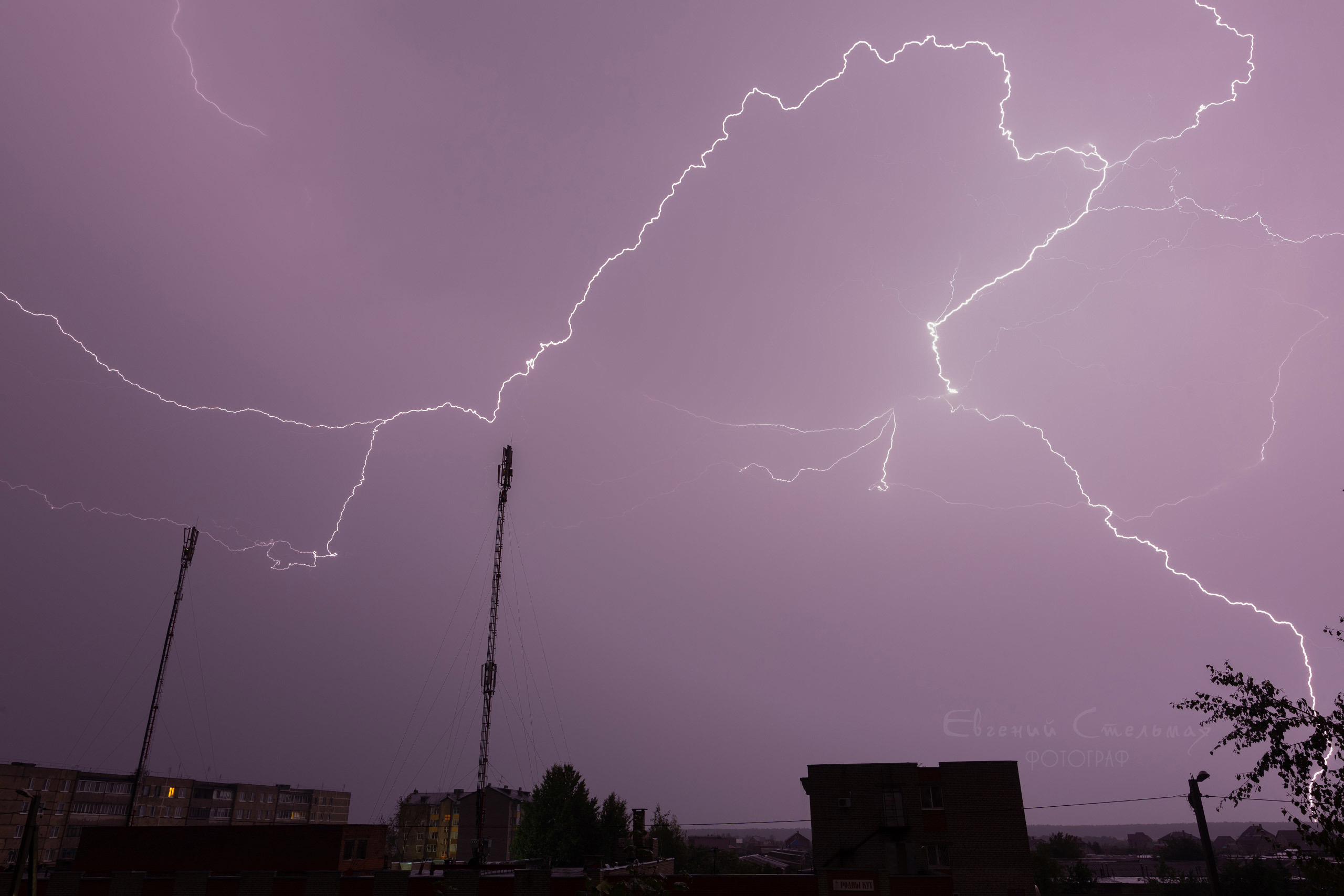 гроза над Молодечно