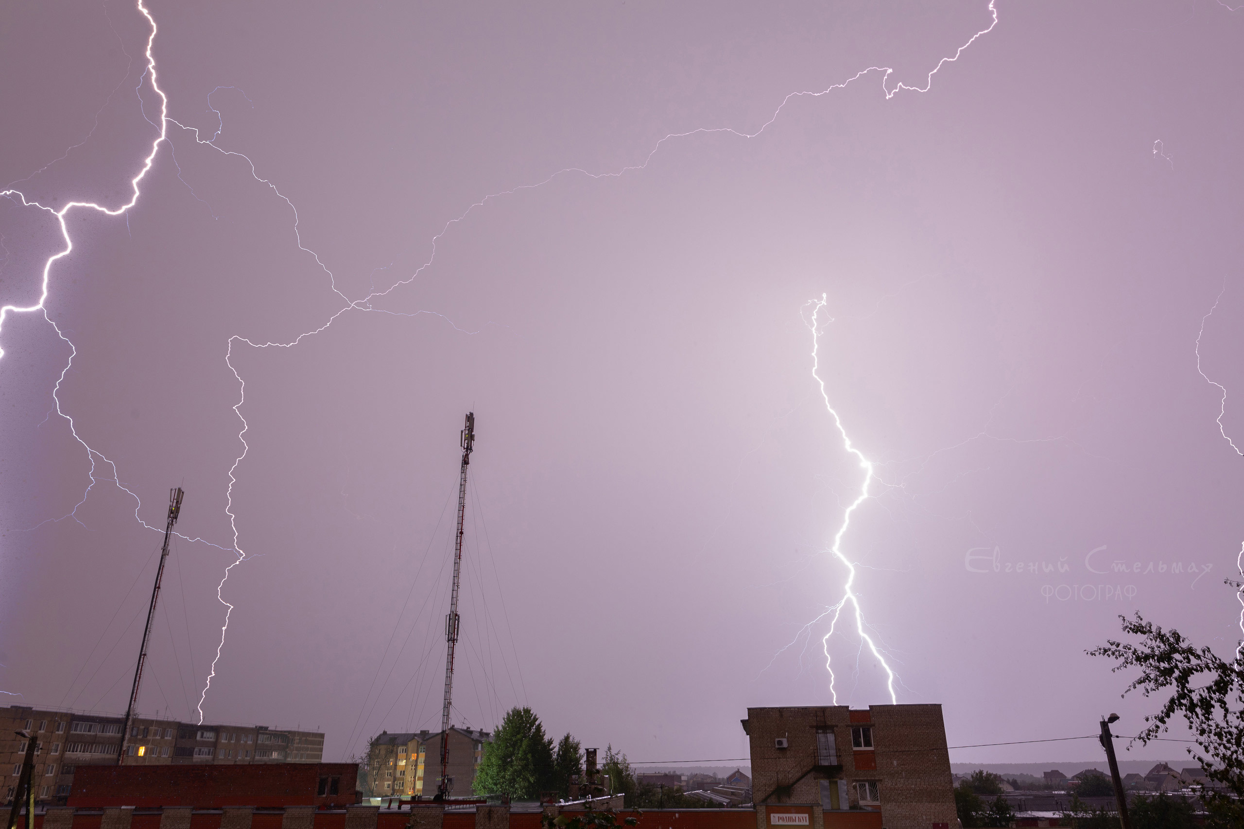 гроза над Молодечно