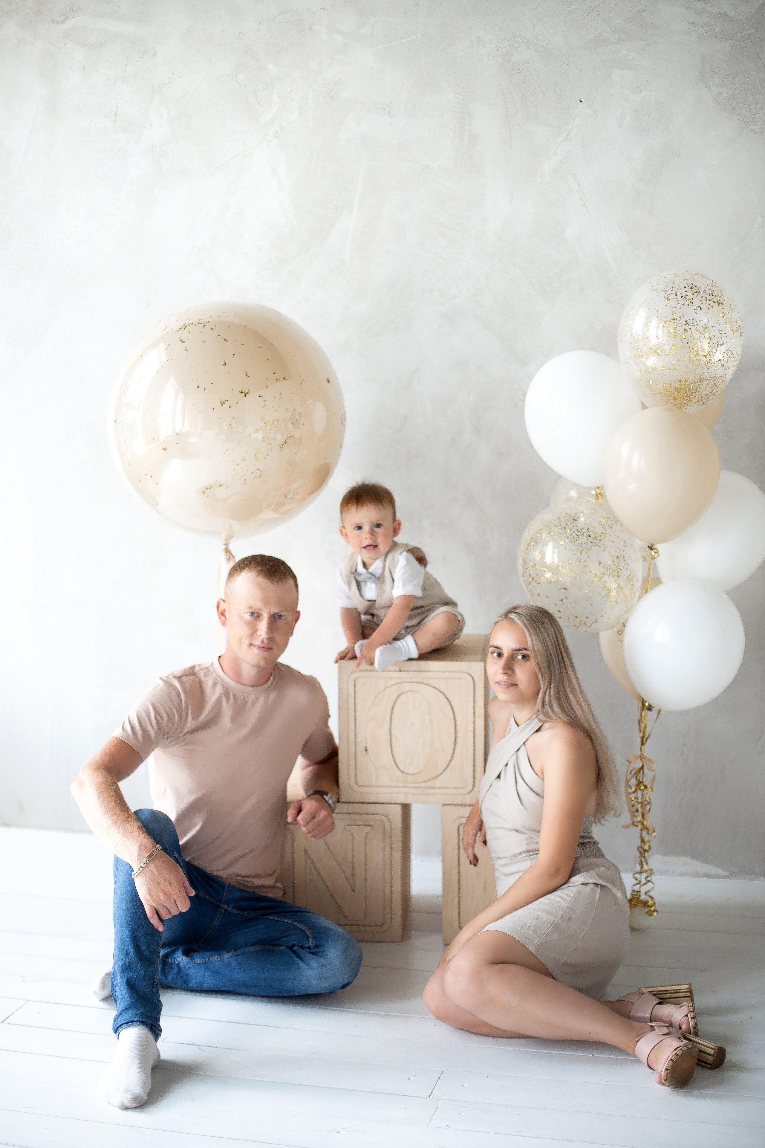 Арсению годик. Семейный и детский фотограф в Красноярске Анна Маюрова