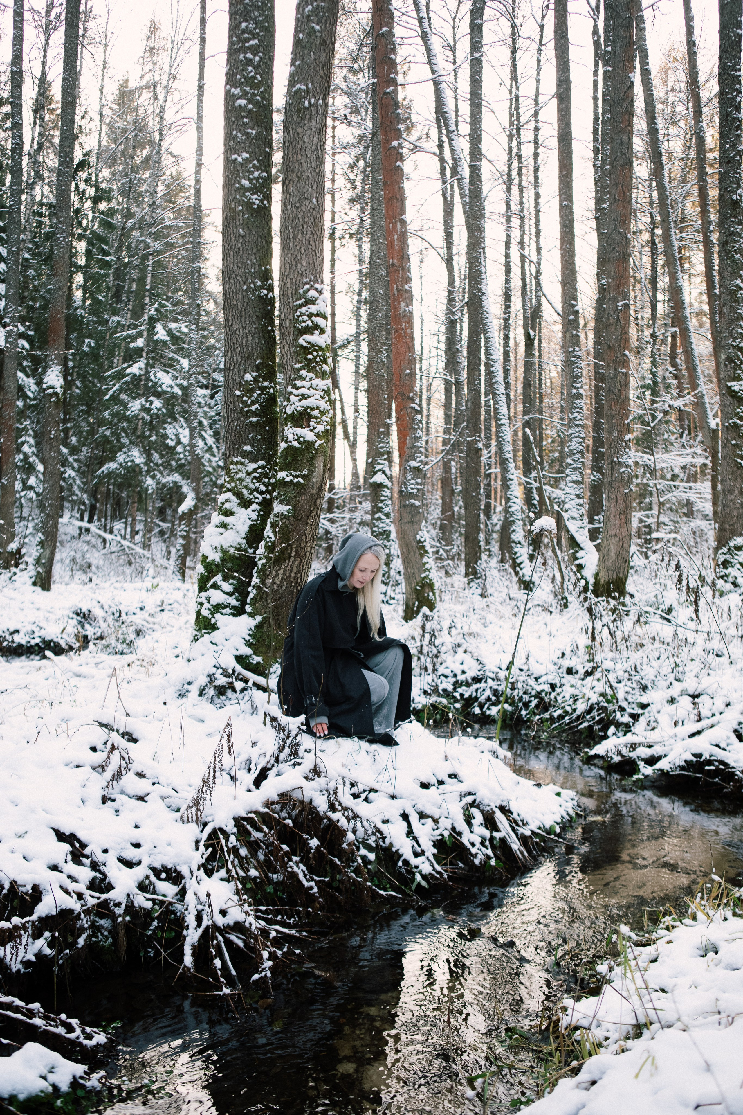 Фотопрогулка в зимнем лесу. Портретный фотограф в Иванове Ольга Гуральник
