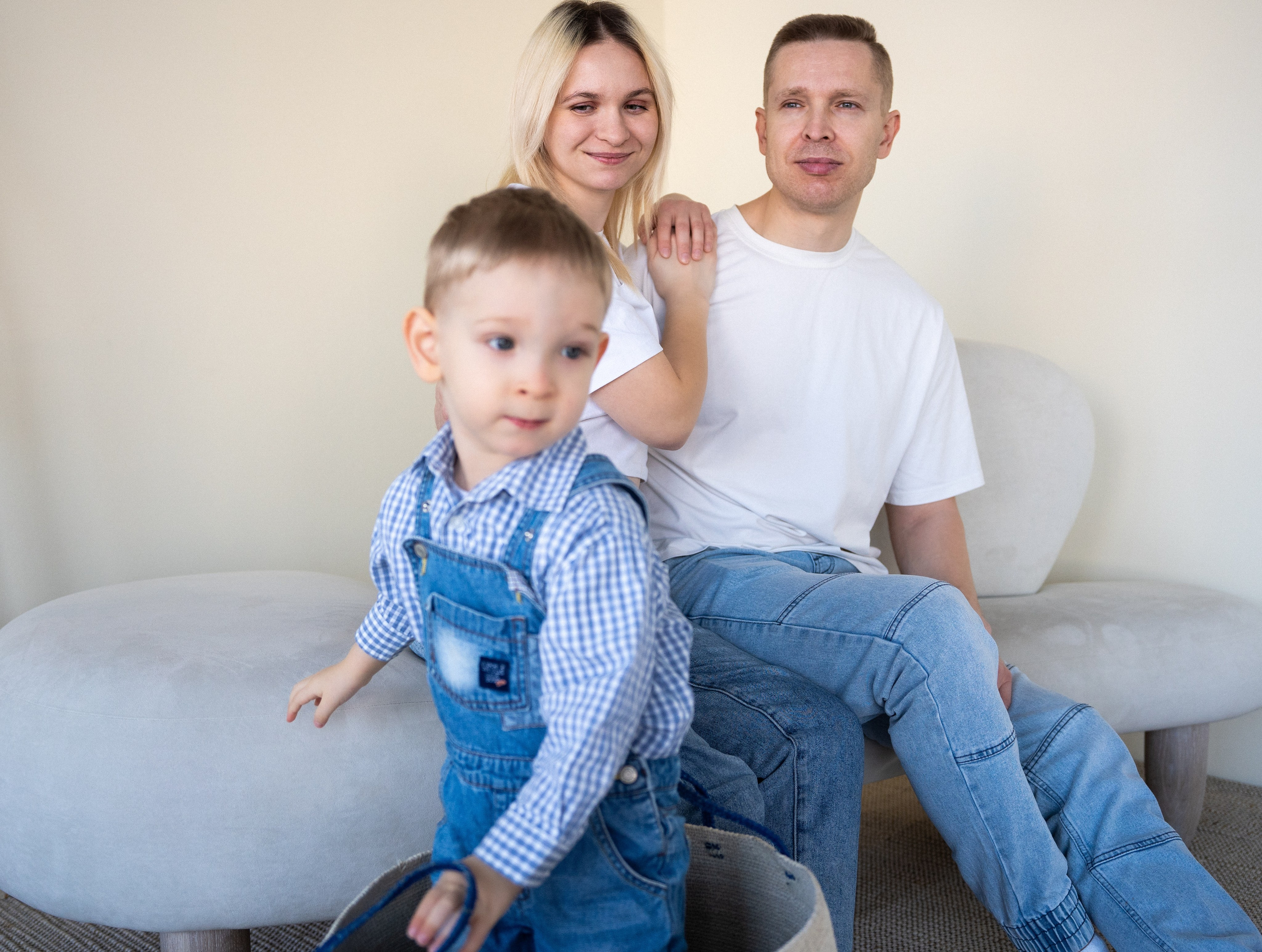 Семейная съемка в студии