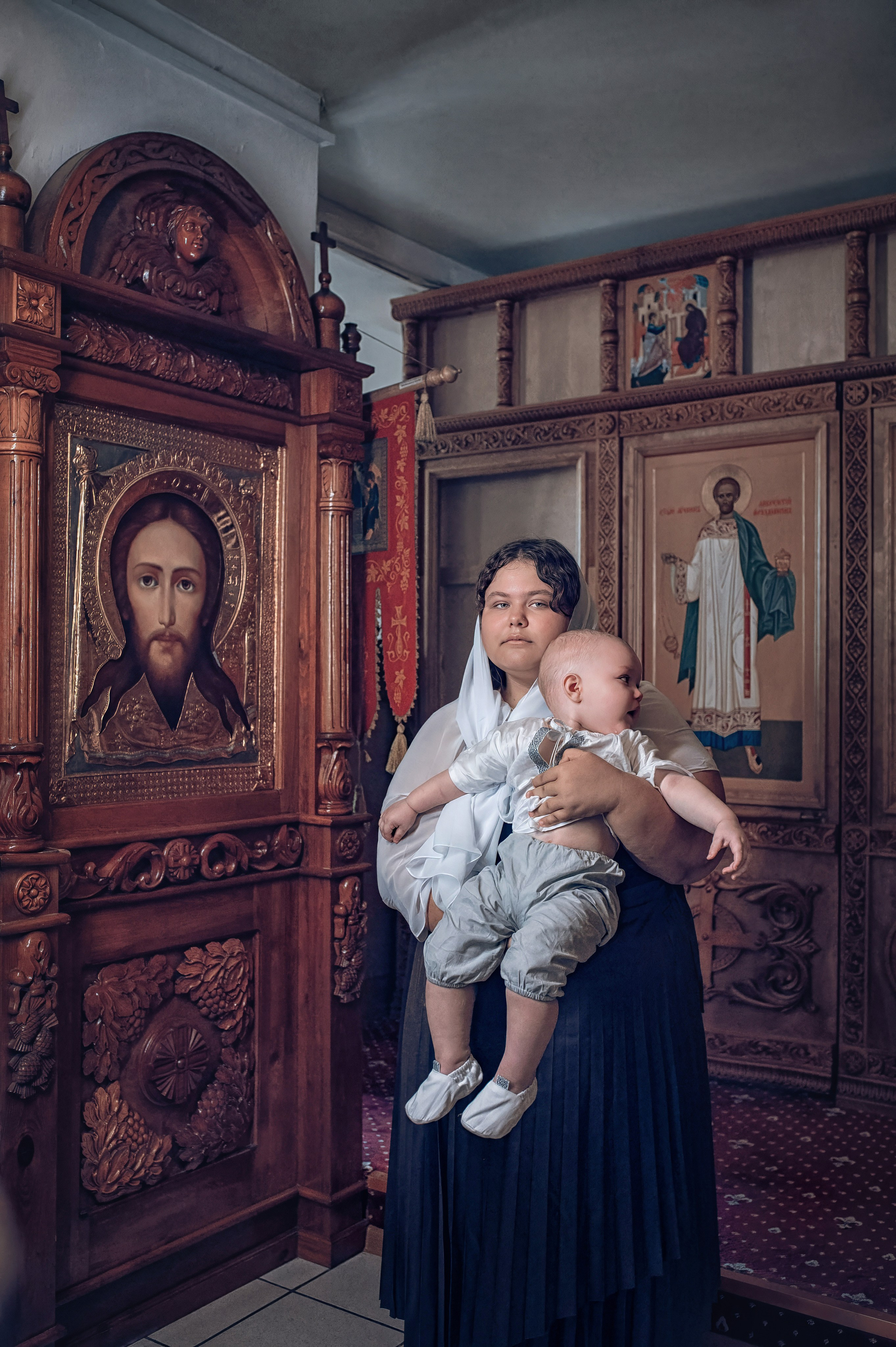 Фото крещения в Красноярске. Фотографы крещения/венчания  Красноярск Татьяна и Вячеслав Переваловы