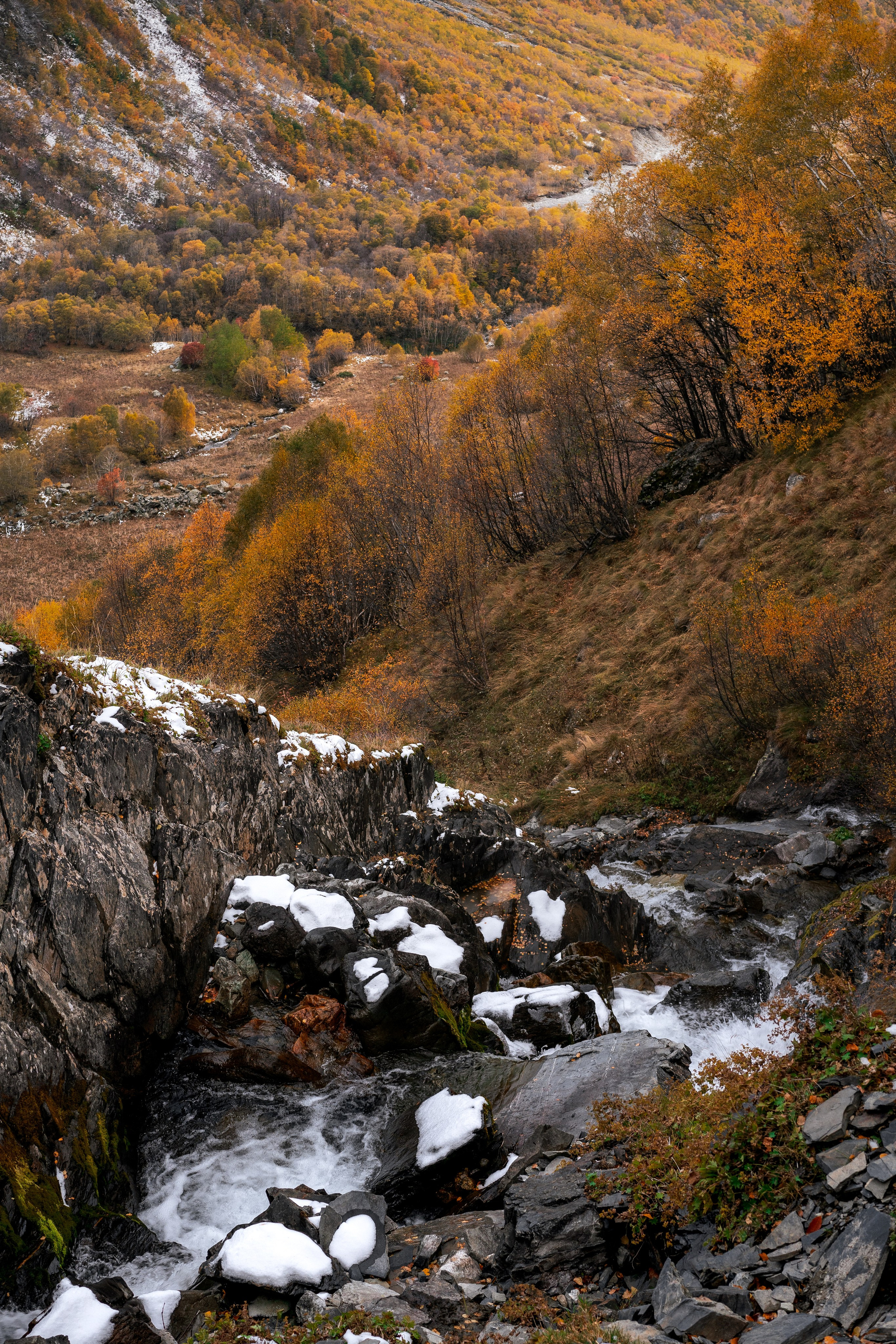 Виды с Верхнего Чучхурского водопада