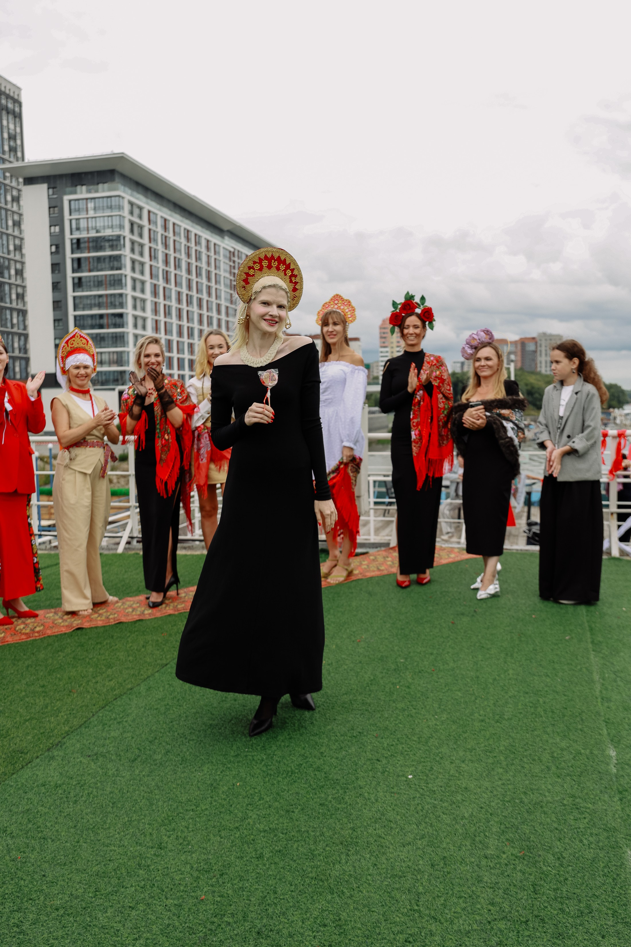 Модный показ «А-ля русс». Фотограф Юлия Мальцева