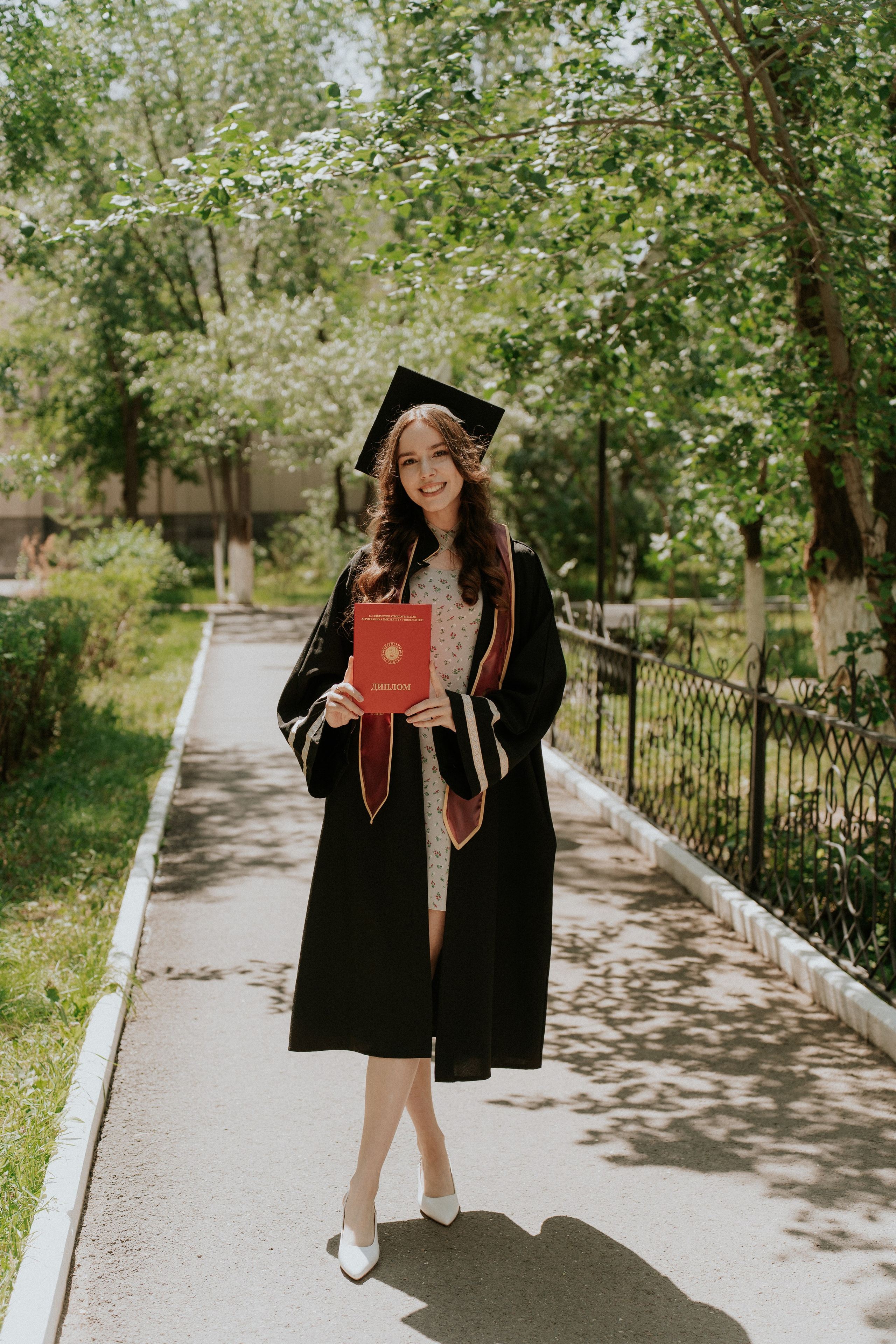 Выпускной Аграрный унивеситет. Крис Богомазова