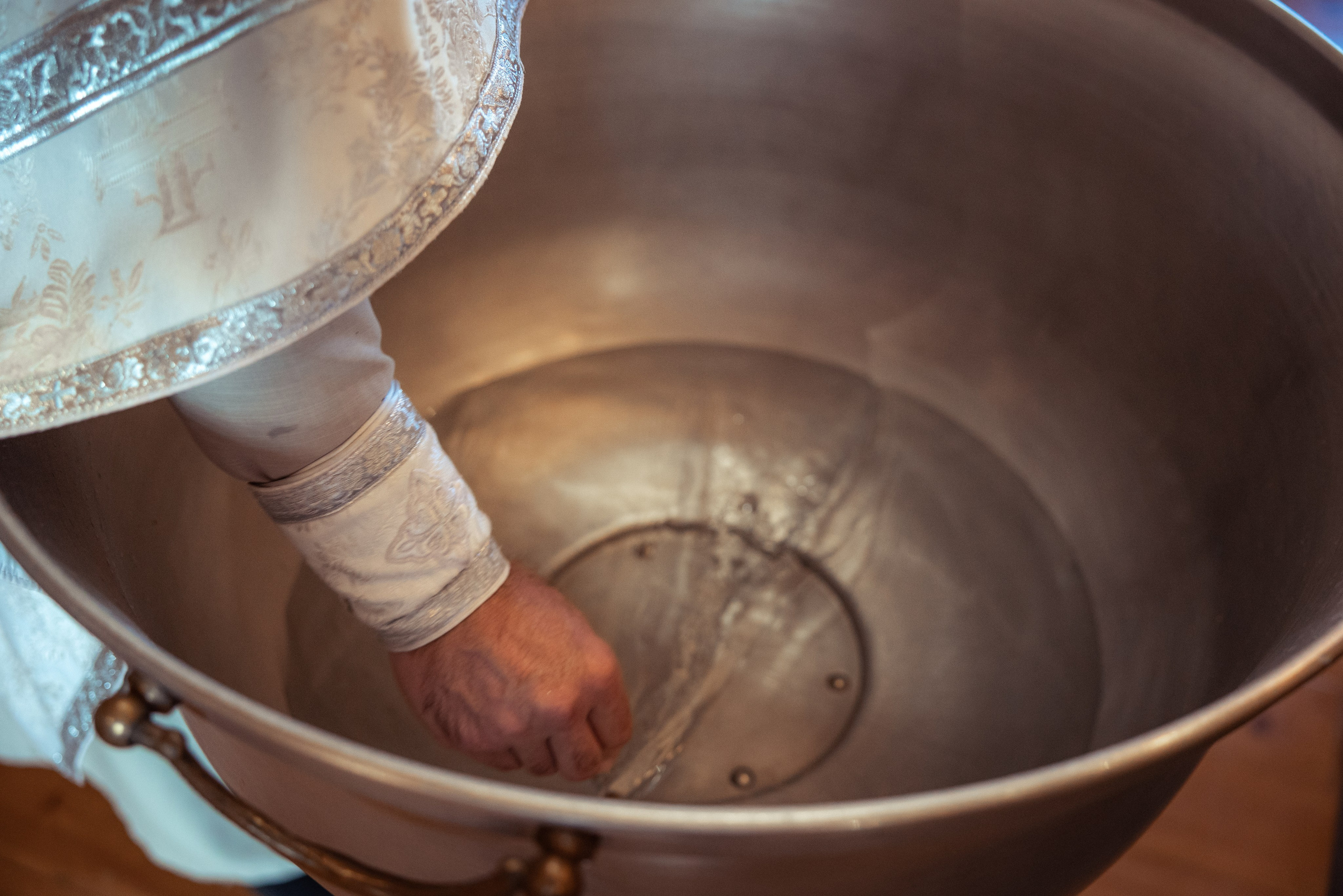 Таинство Крещения Мии. Храм Патриарха Тихона, х.Коржевский. Фотограф на Крещение и Венчание Краснодарский край — Гранкина Юлия