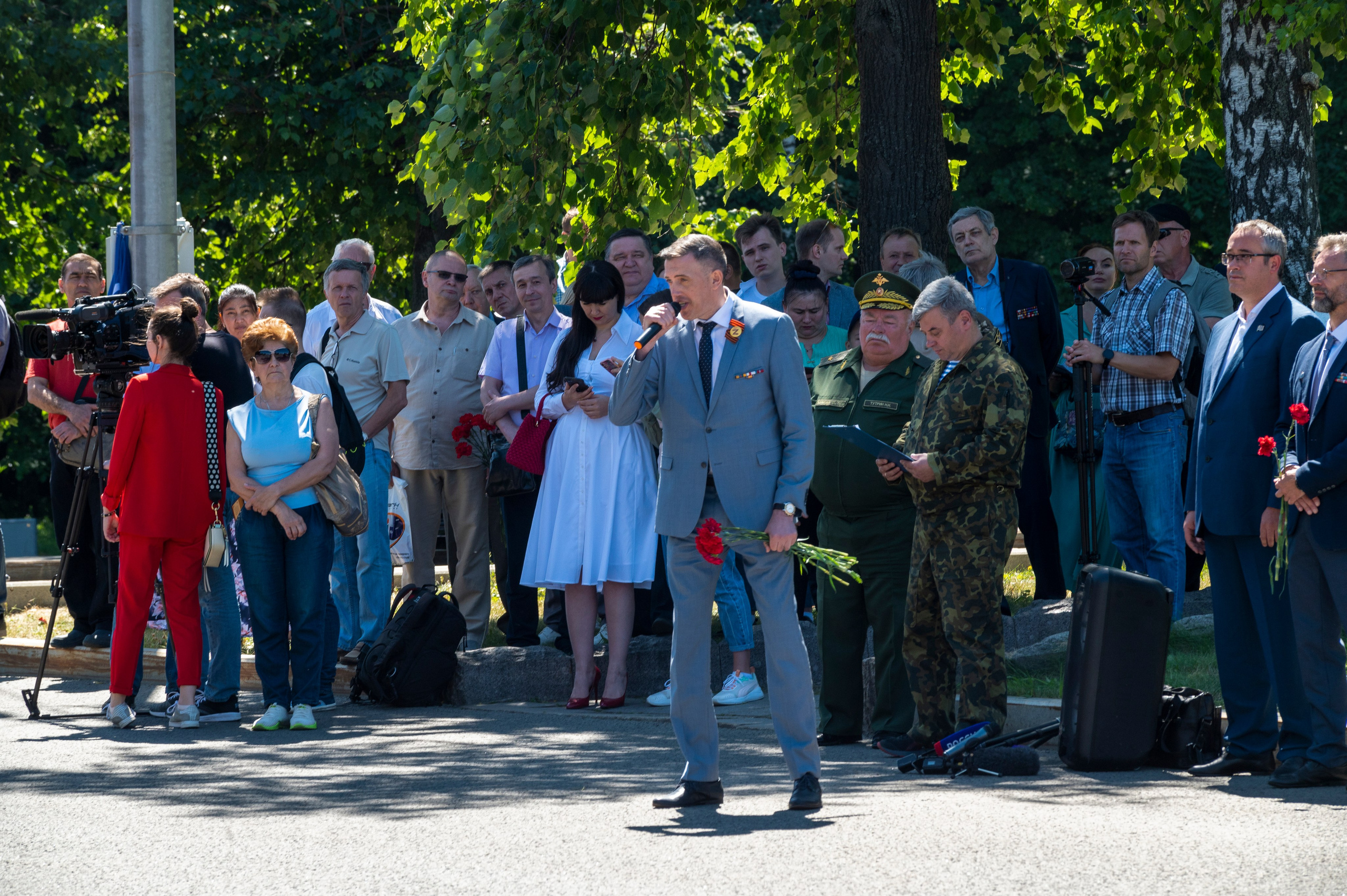 День ветеранов боевых действий 2022. Фотограф Роман Адлер