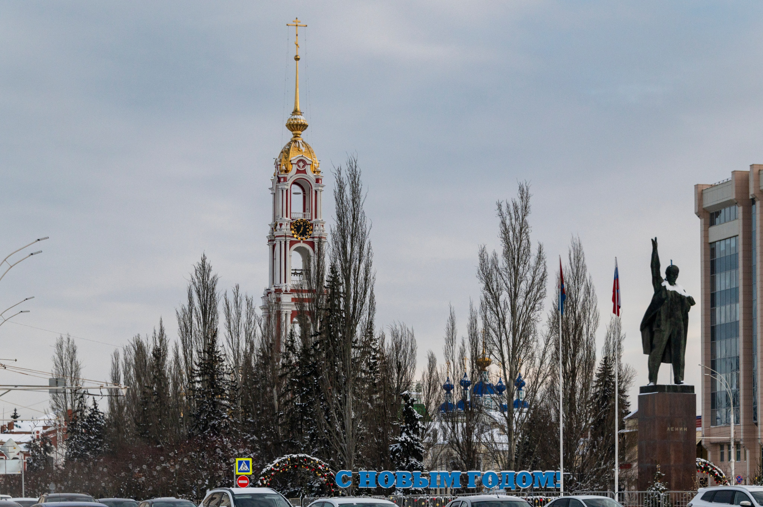 Январский Тамбов. 2024 год. Фотограф Роман Адлер