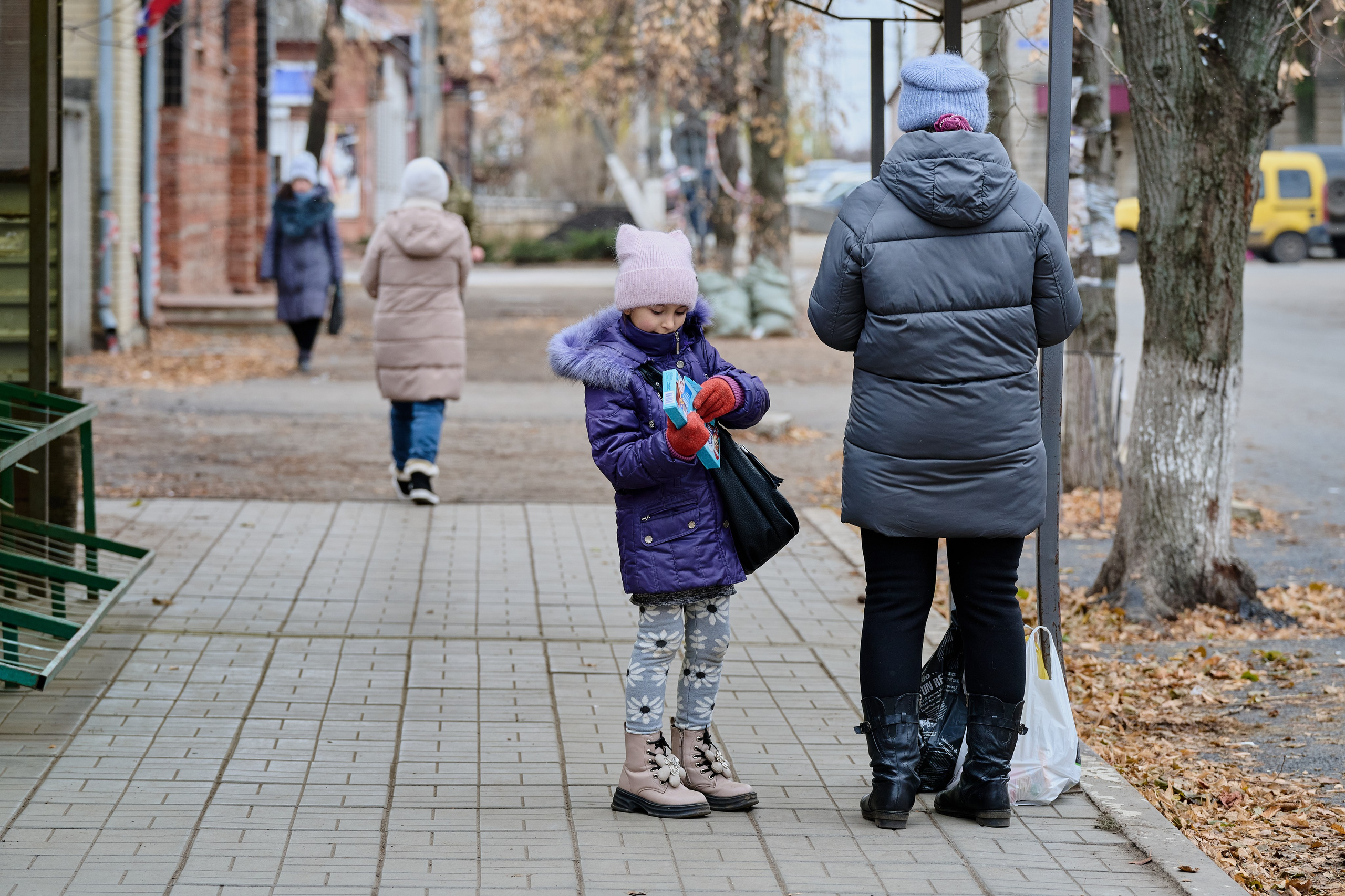Старобельск. Декабрь 2024 года. Фотограф Роман Адлер