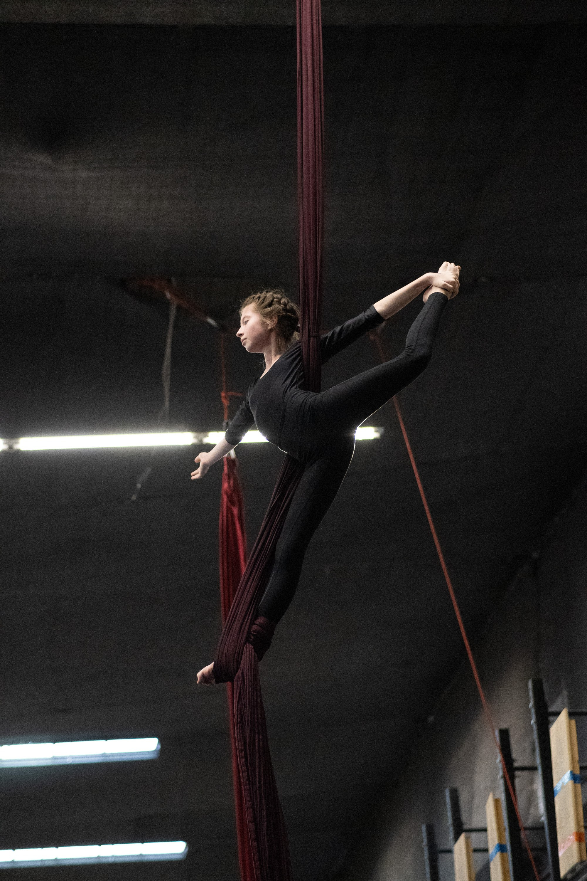 Внутриклубные соревнования по воздушной гимнастике 02.04.23