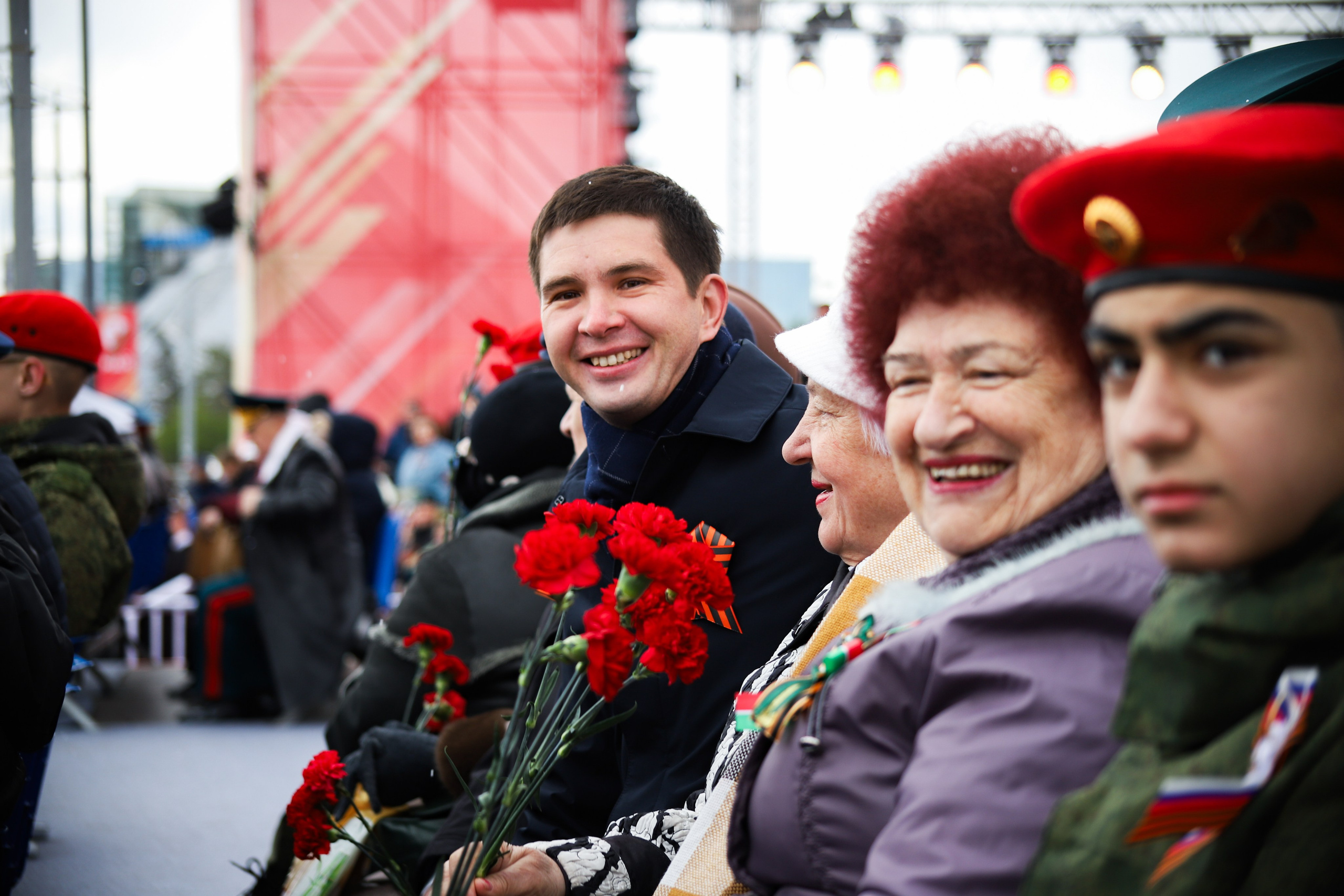 Парад Победы 2024. Портретный и репортажный фотограф Елизавета Рудовская|Казань