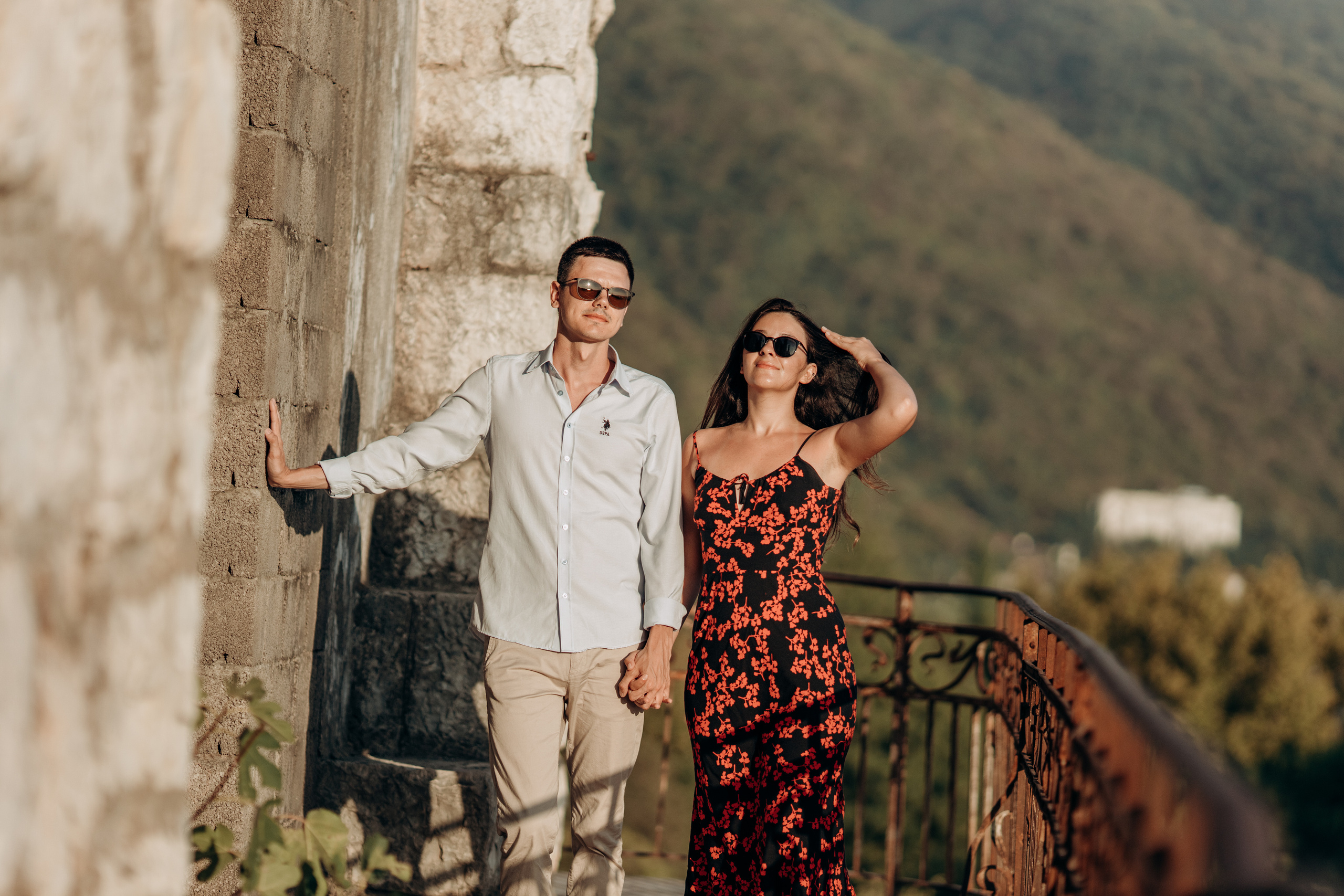 Артур и Карина. Старая Гагра