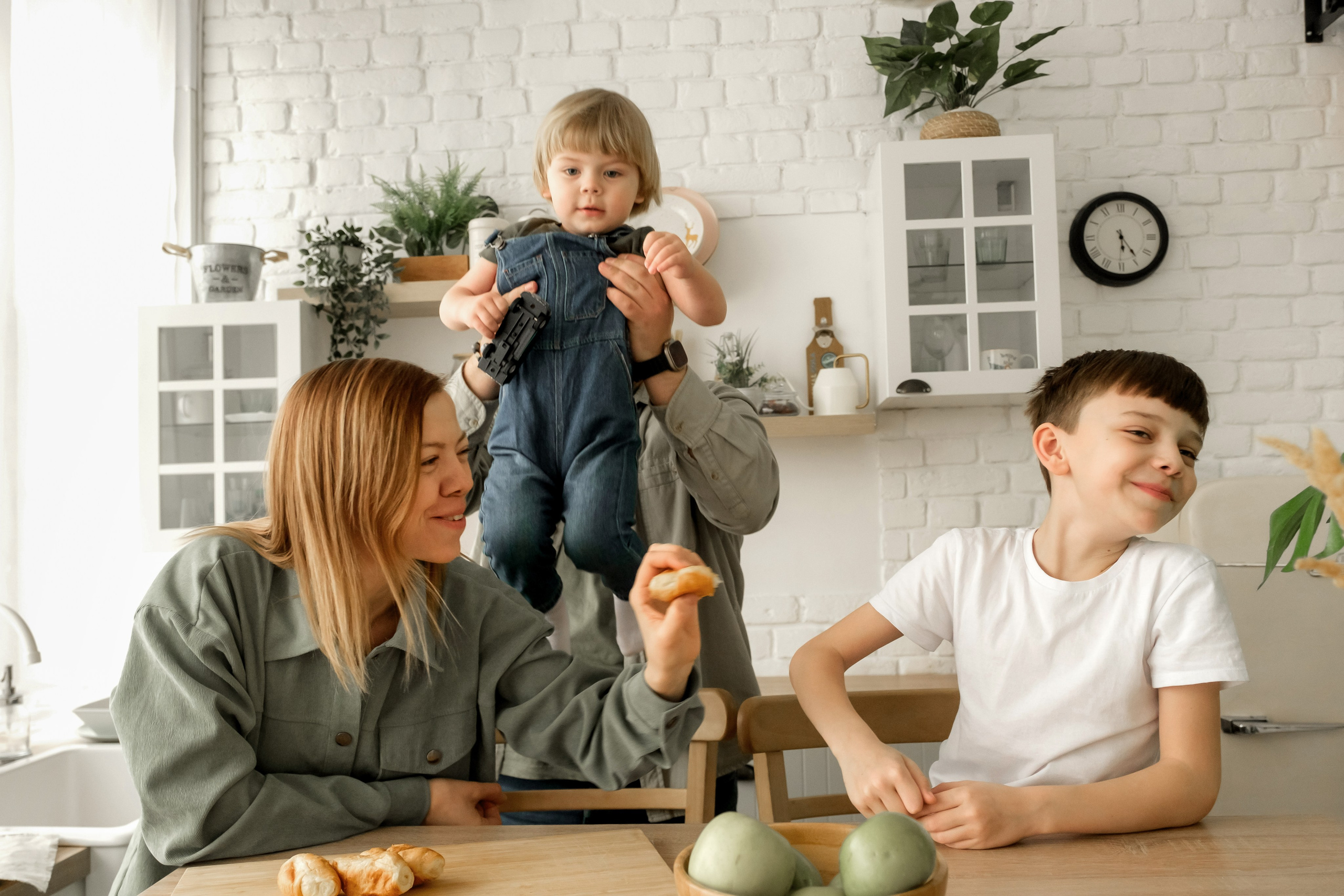 Домашняя съемка семьи Ольги