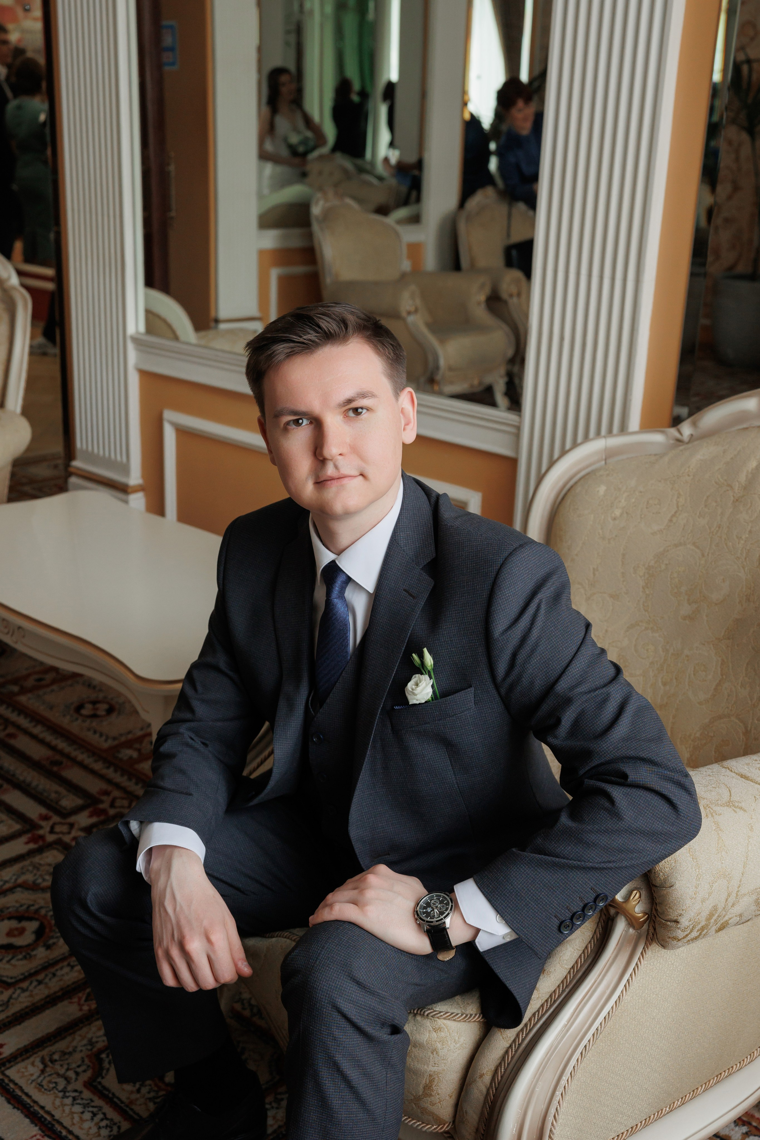 Даша и Дима, Грибоедовский ЗАГС. Свадебный и репортажный фотограф (Москва, Королев и другие)