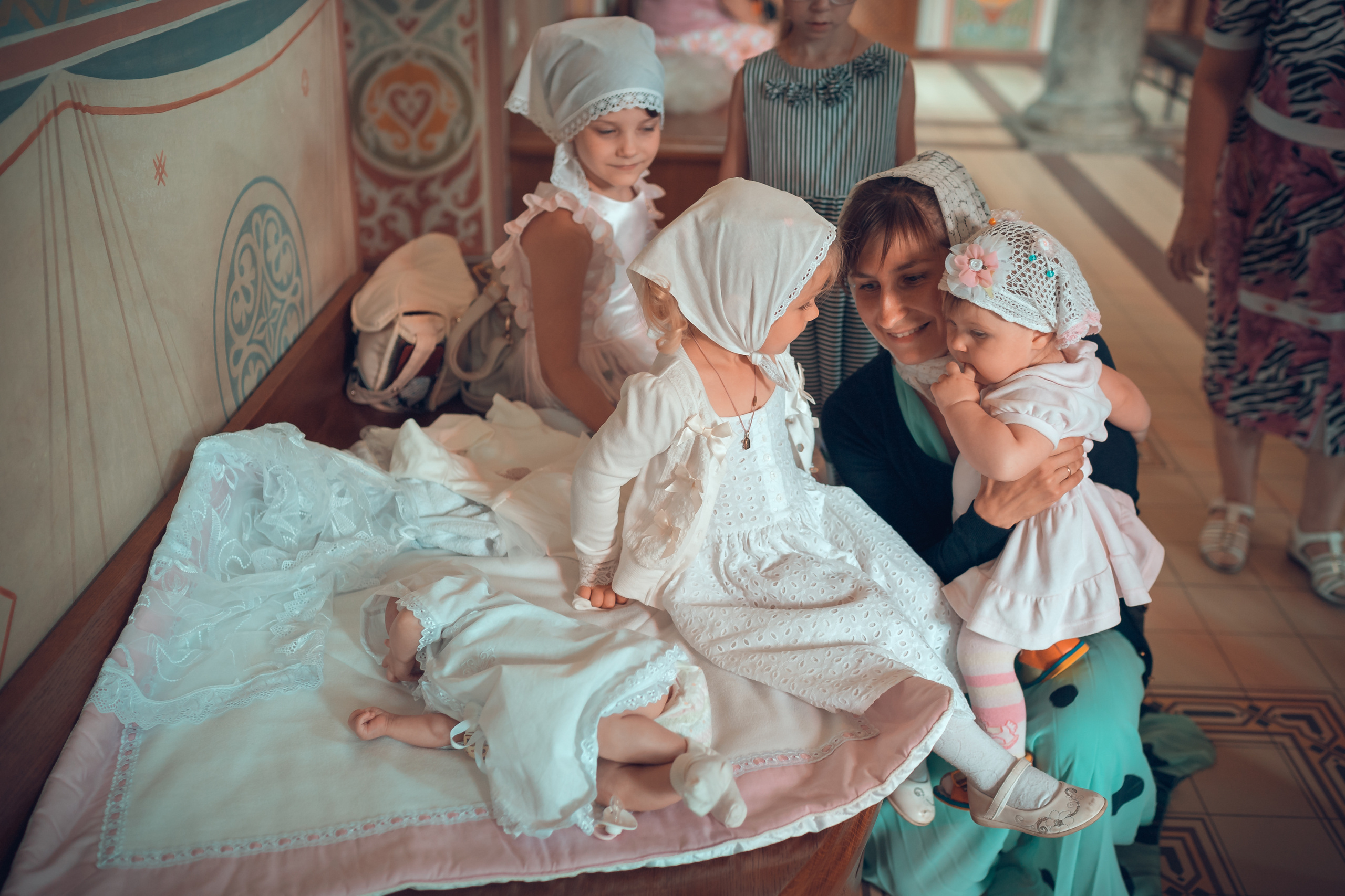 Крещение Ангелины Храм Иоанна Предтечи. Фотограф на Крещение и Венчание в Красноярске Рамазанова Юлия