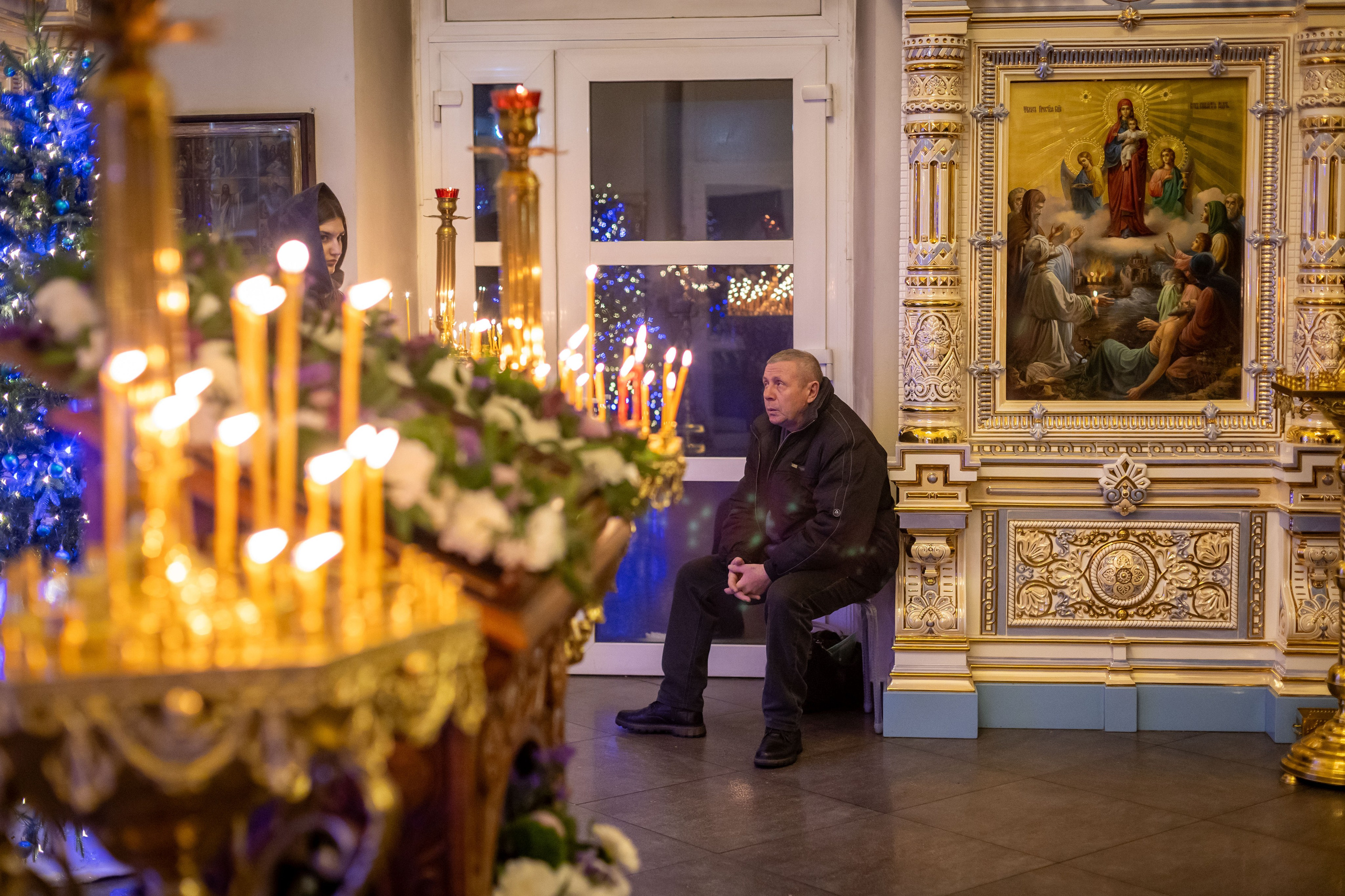 Рождество Владимирский храм с Красное. Семейный и детский фотограф Анна Петракова