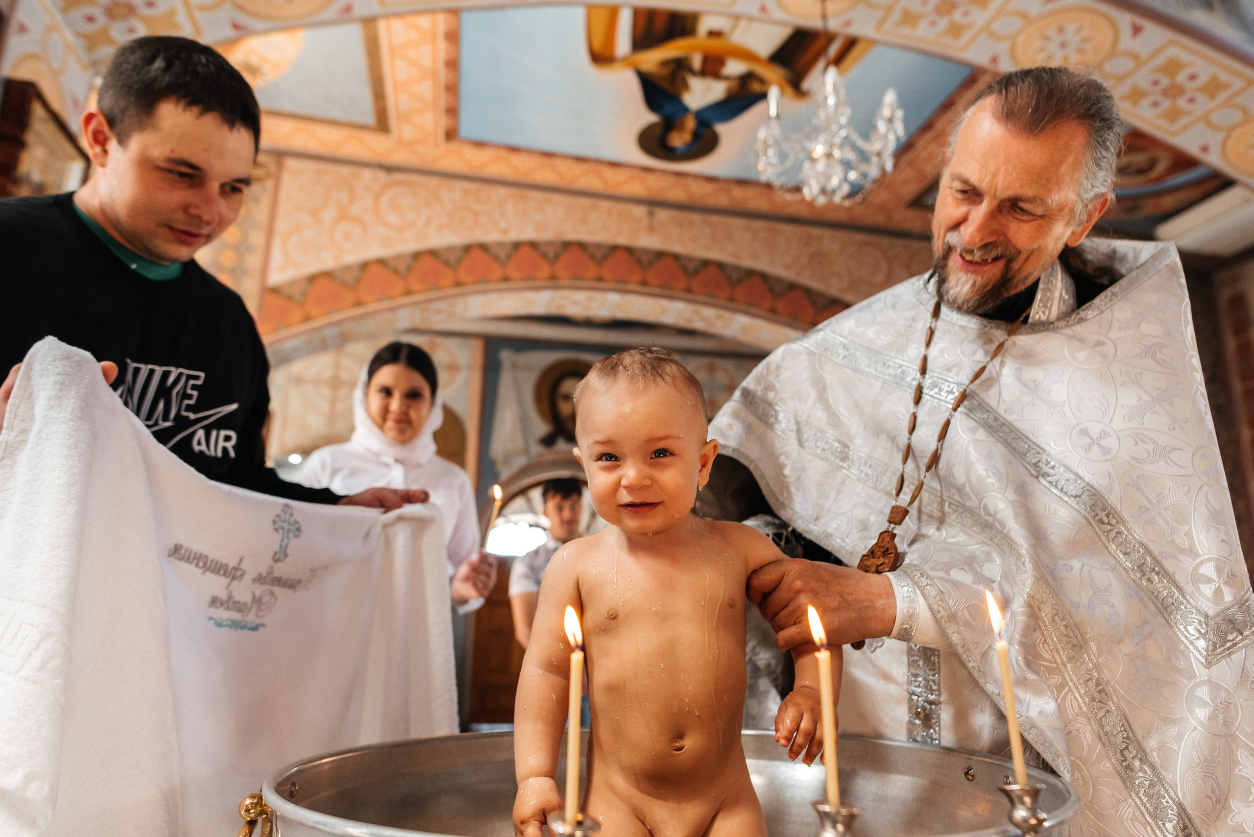 Крещение Матвея. Детский и семейный фотограф выпускной альбом Приморско-Ахтарск
