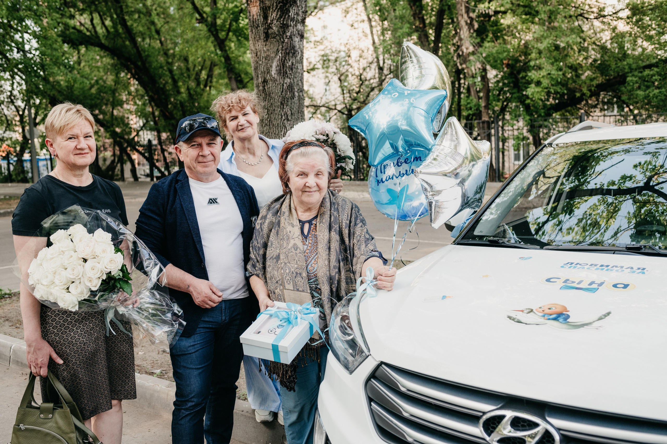 Выписка Егора. Фотограф на выписку из роддома в Москве и МО