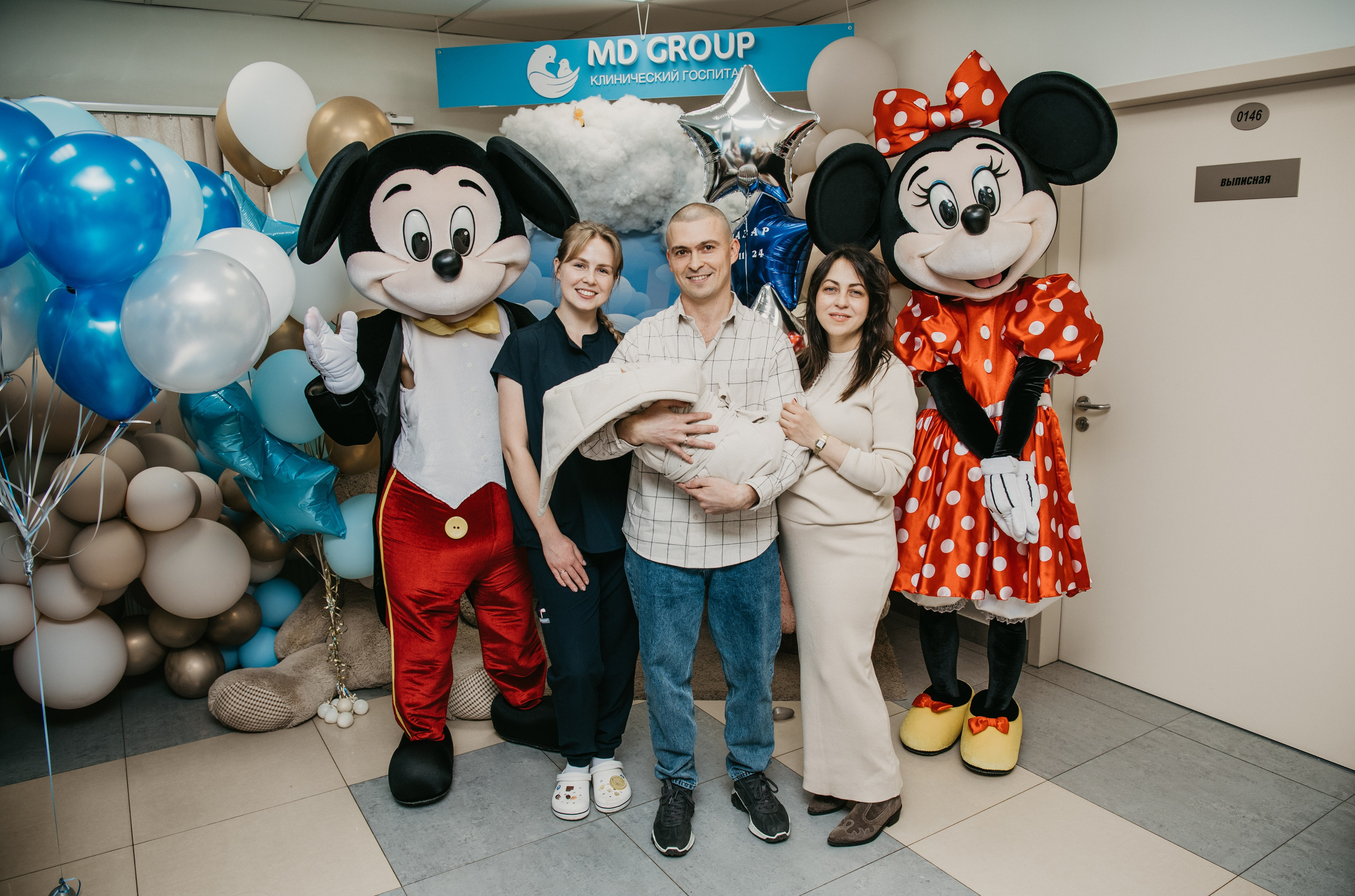 Выписка Назара. На Севастопольском. Фотограф на выписку из роддома в Москве и МО