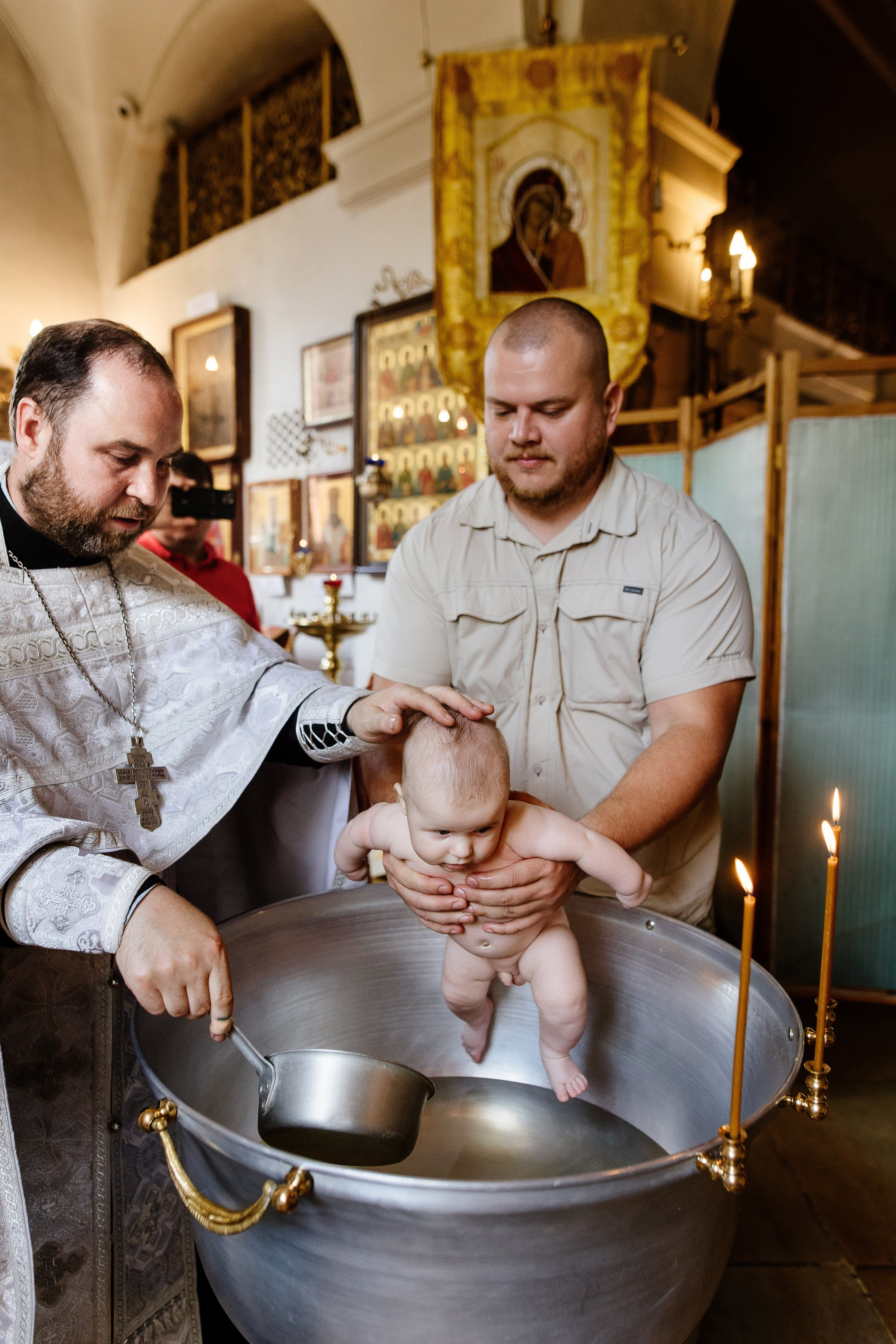 Крещение Никиты. Свадебный и семейный фотограф Екатерина Иванова