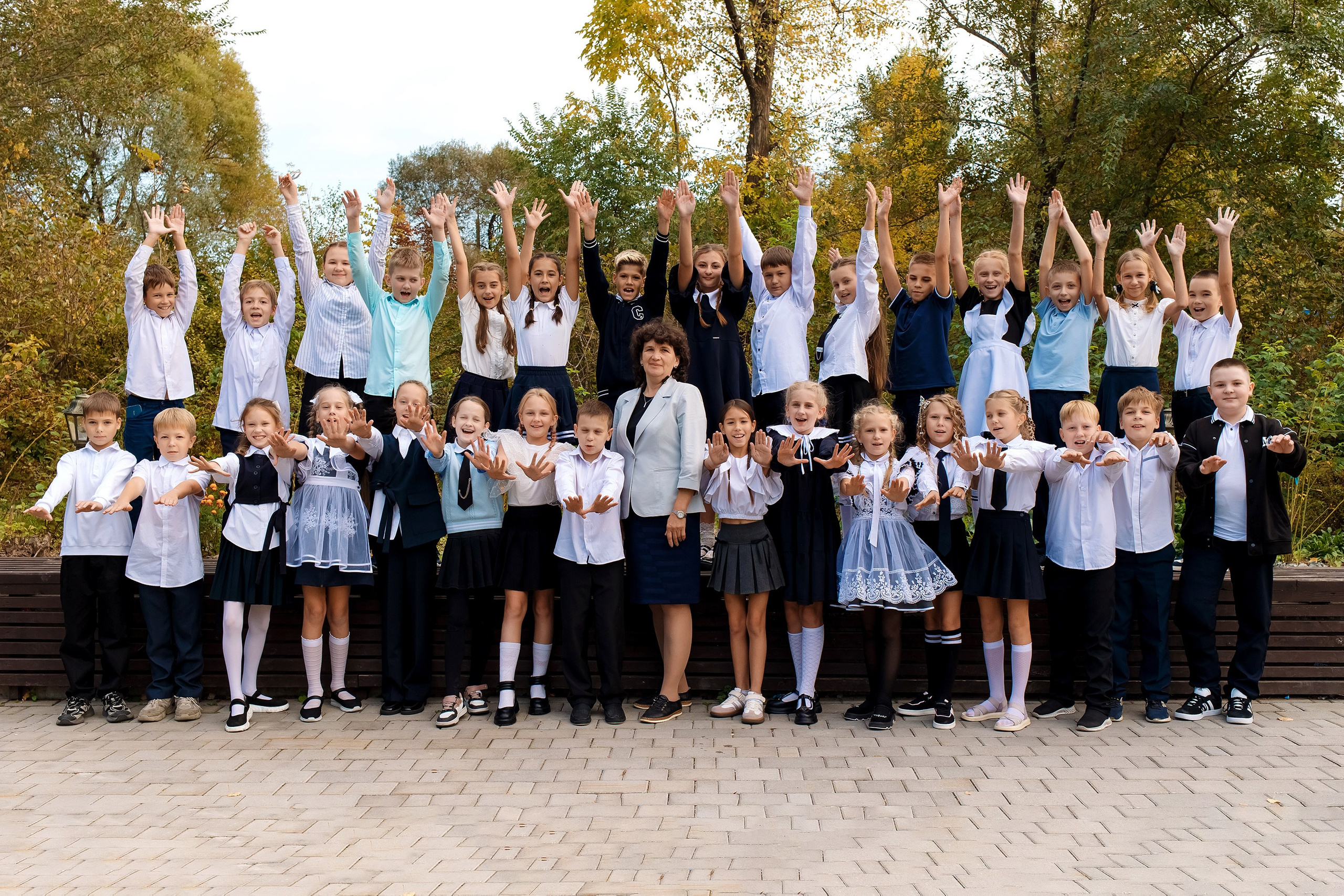 Школа 17, 4 класс. Фотограф Любовь Корниенко, Примоский край