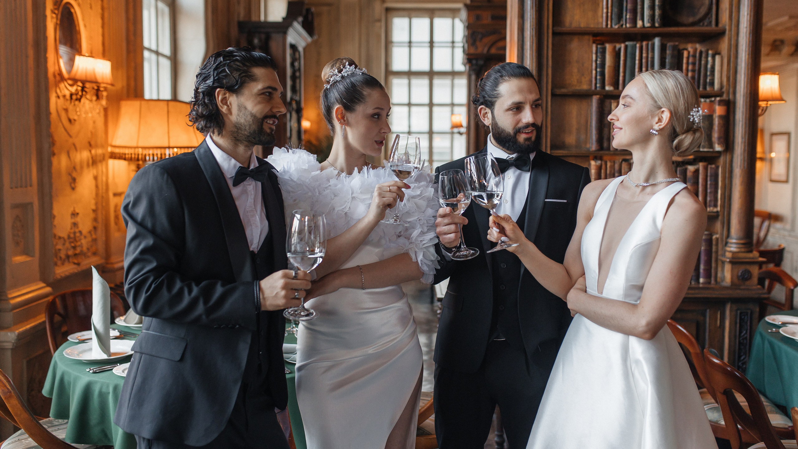 Ресторан Пушкин. Фотограф Антон Стренковский. Свадебная хроника в Москве