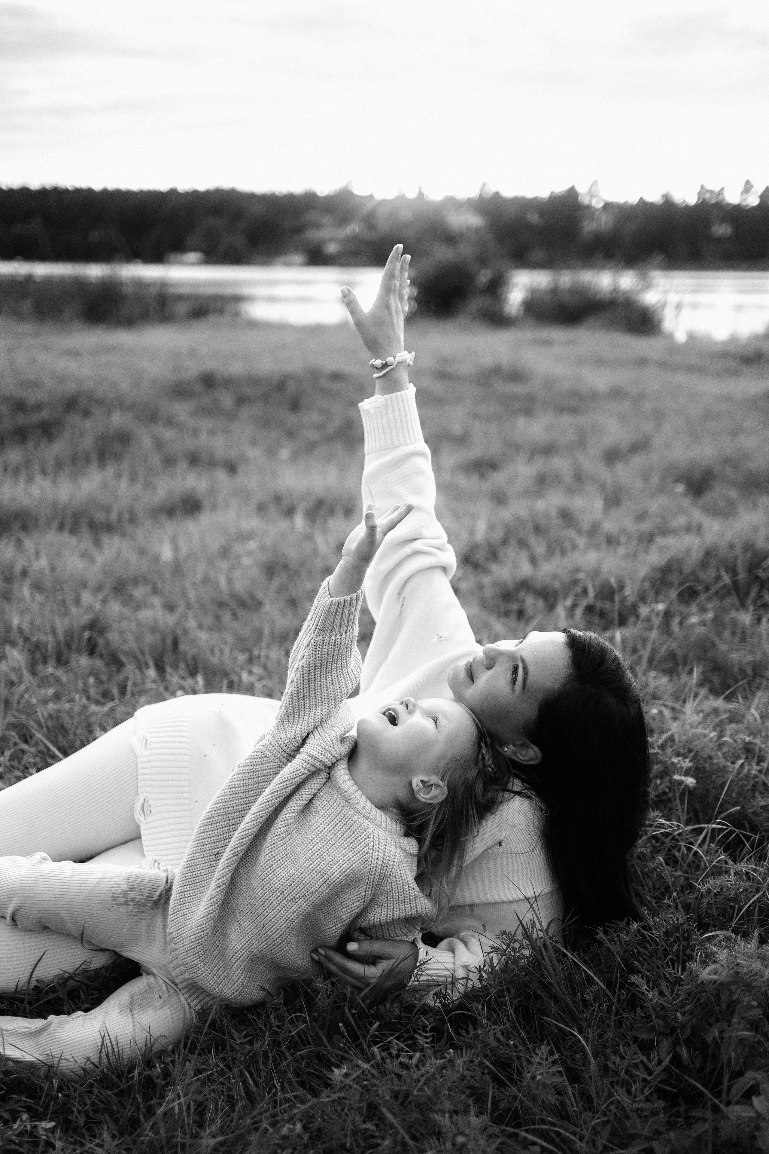 Оля с доченькой. Семейный фотограф в Дзержинске Наталья Лаэтина