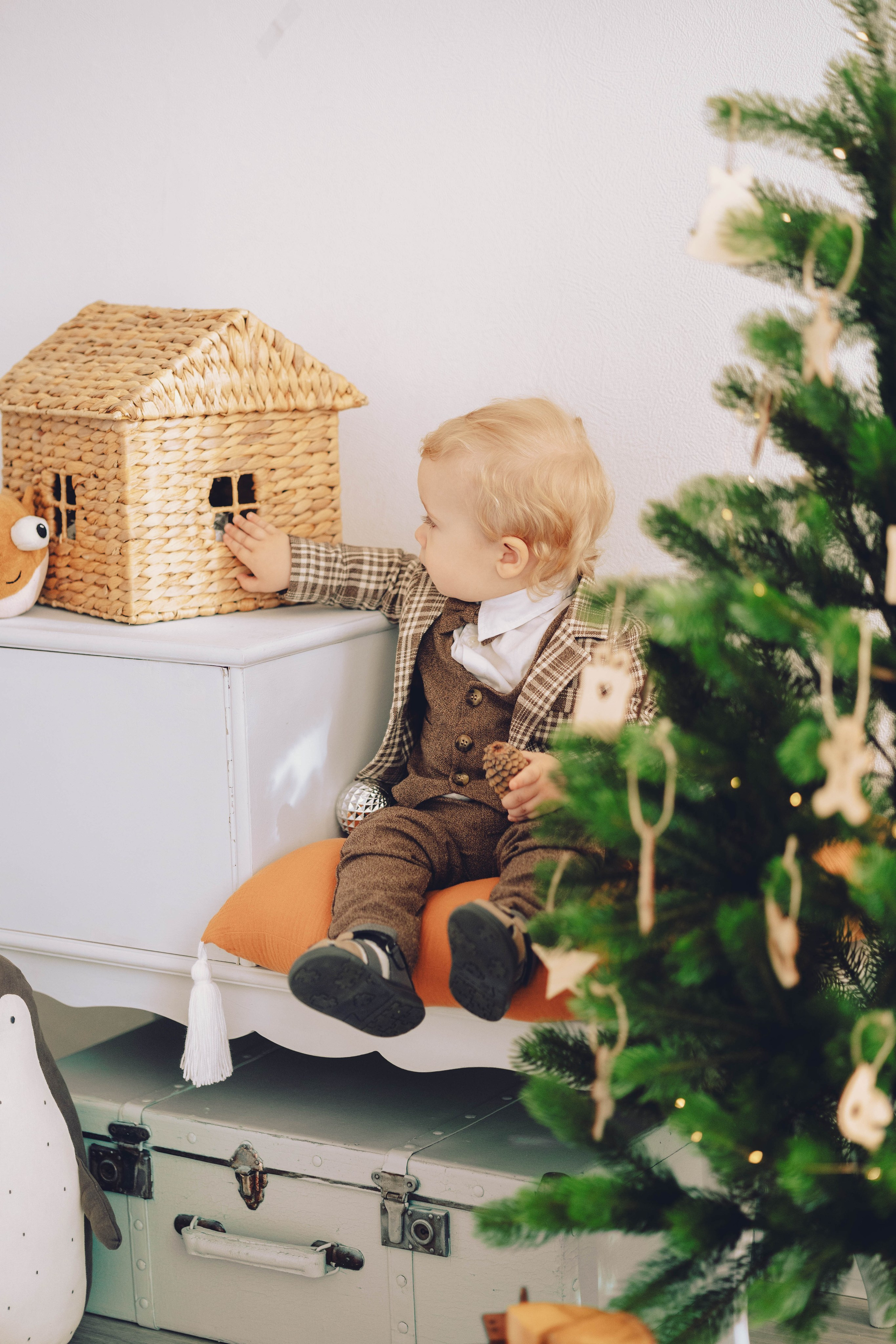 Новогодняя в студии. Семейный фотограф в Дзержинске Наталья Лаэтина