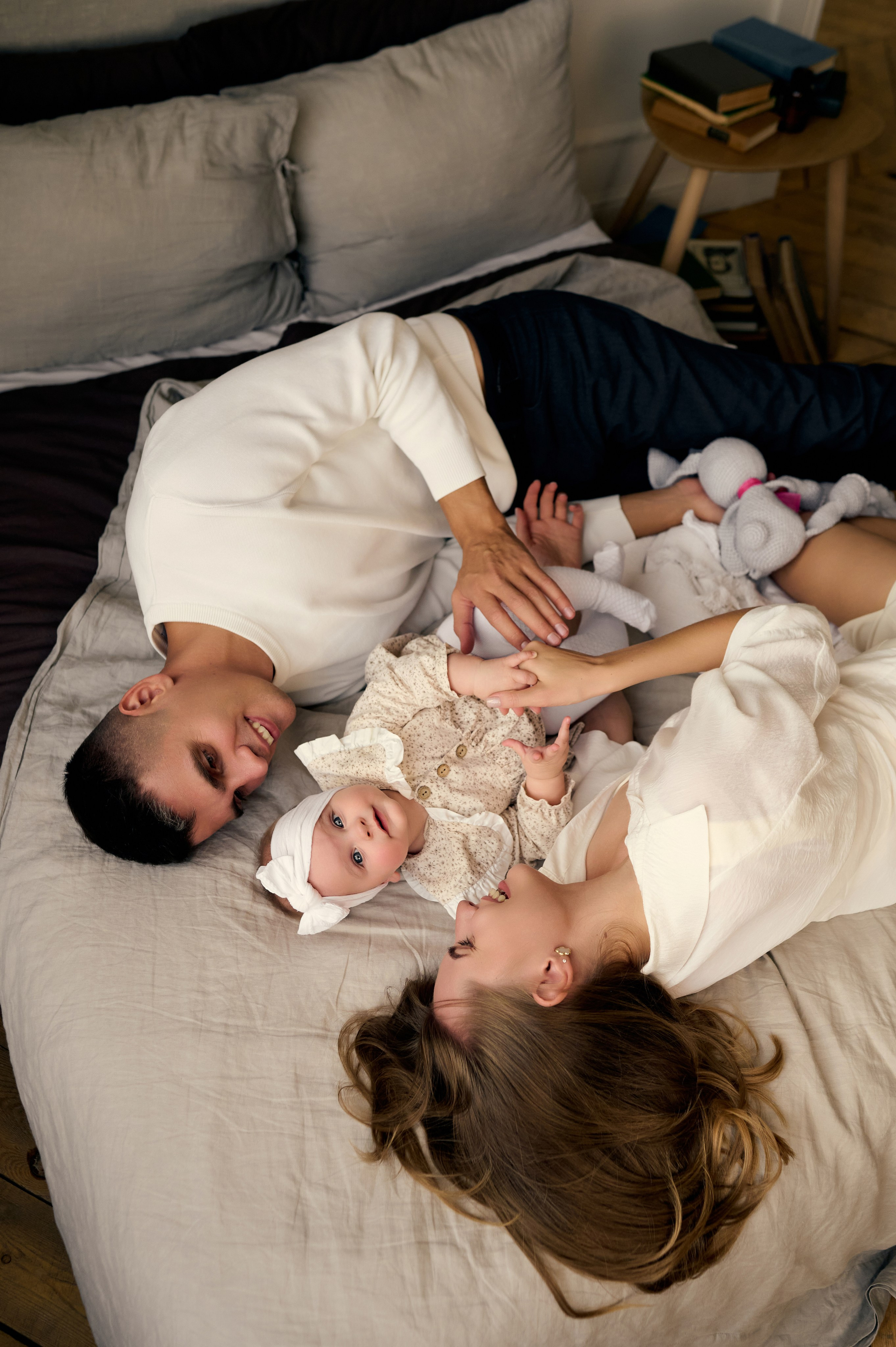 Анечка и Стас с Алиночкой. Фотограф в Краснодаре Скубицкая Альбина