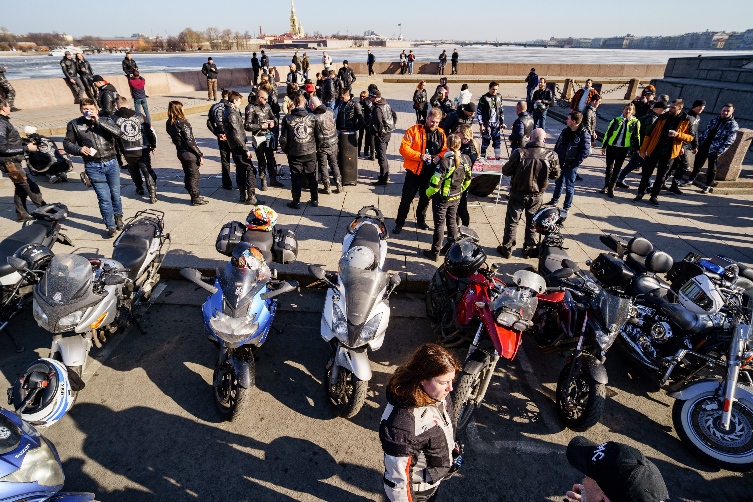 Прохват мотоклуба Norman Riders ч.1. Концертный и репортажный фотограф в Санкт-Петербурге Слава Пахомов