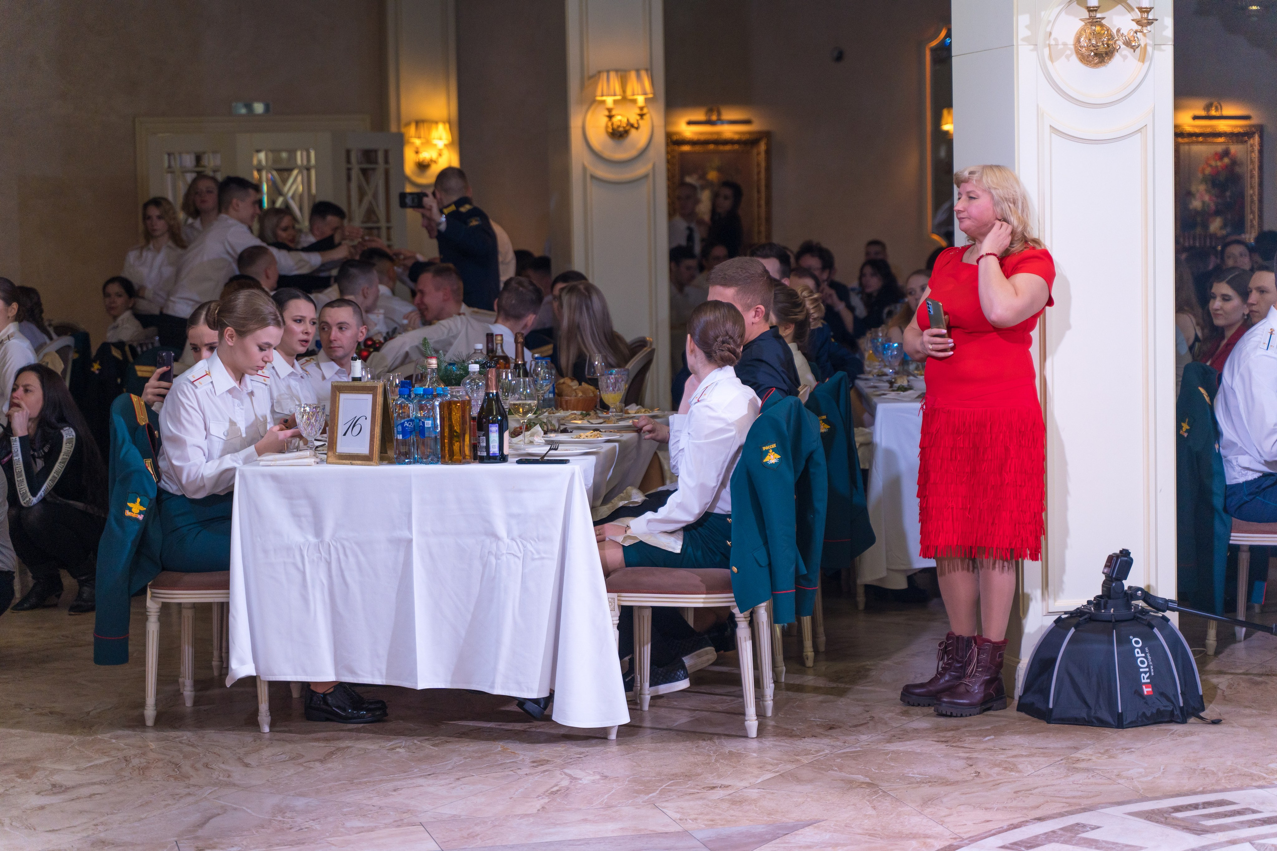 Фотосъемка выпуска военной академии и вручение дипломов