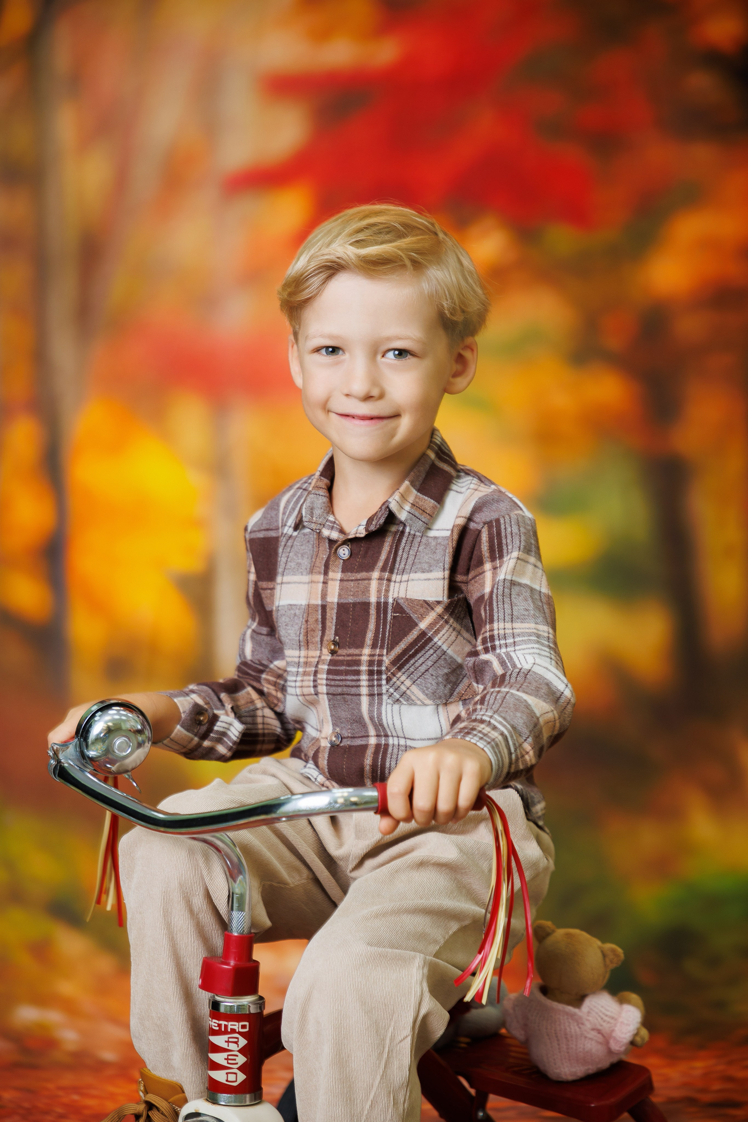 Велосипед. Детская фотостудия Москва