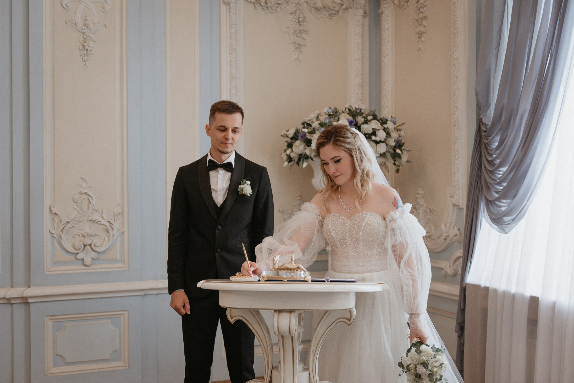 регистрация во Дворце Бракосочетания 2 на Фурштадской