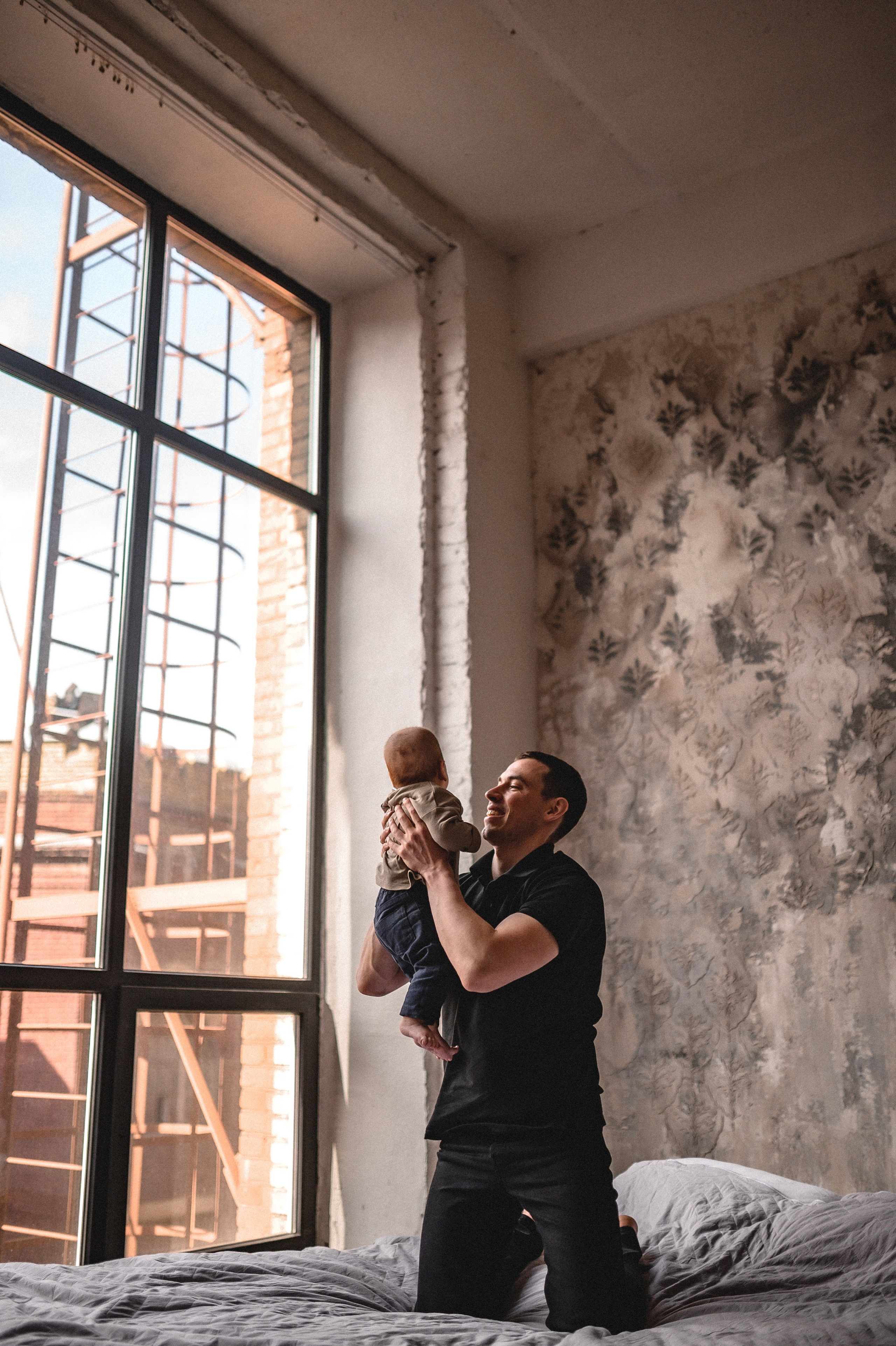 Вова, Юля и Максим в студии Москва. Семейный и свадебный lifestyle-фотограф в Москве Мария Петрова