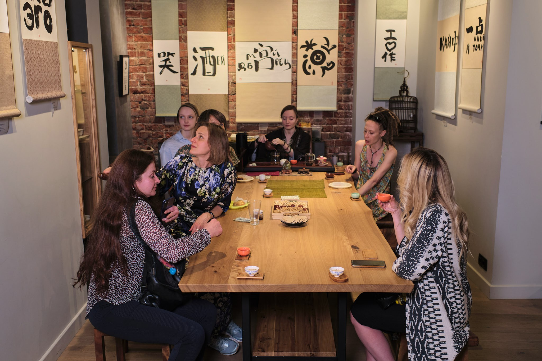 Выставка нефрит (чайная церемония). Организация фото/видео съемки, Москва