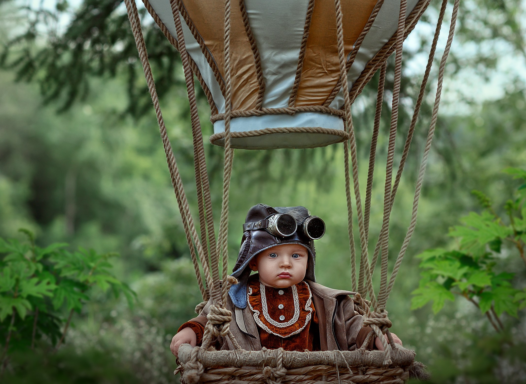 ВОЗДУШНЫЙ ШАР. Семейный фотограф Екатеринбург Лора Мур