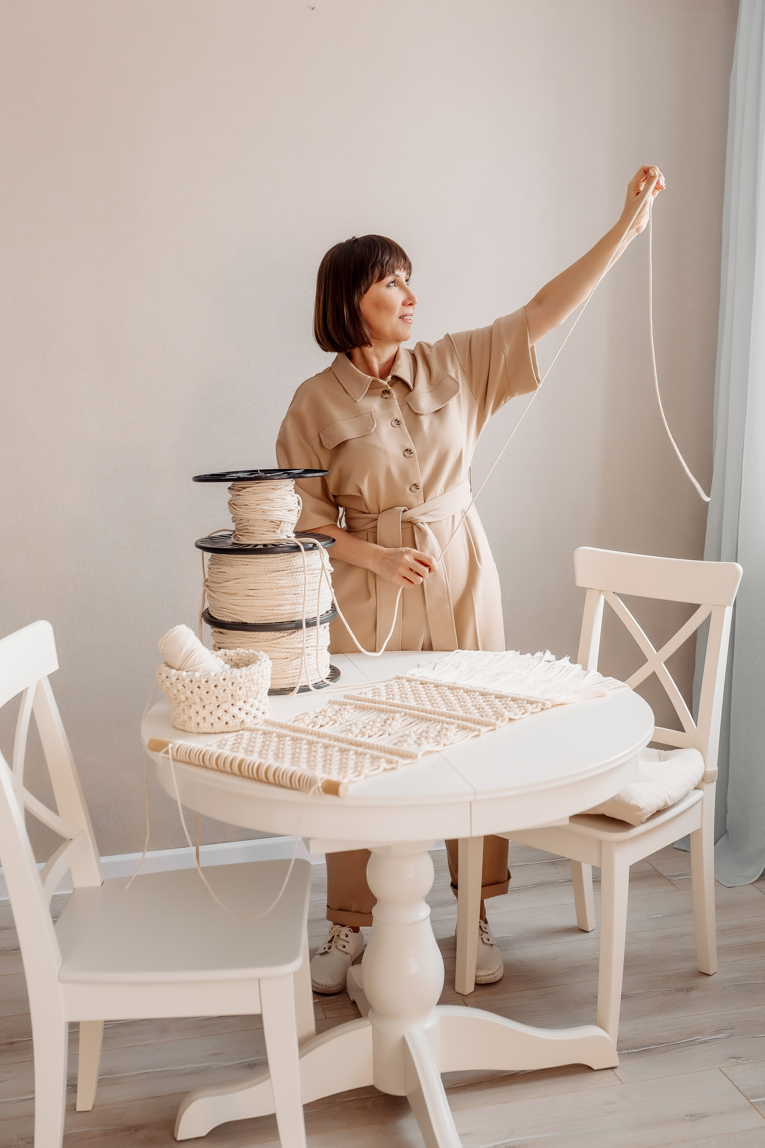 Мастер макраме. Фотограф Мария Стрелкова